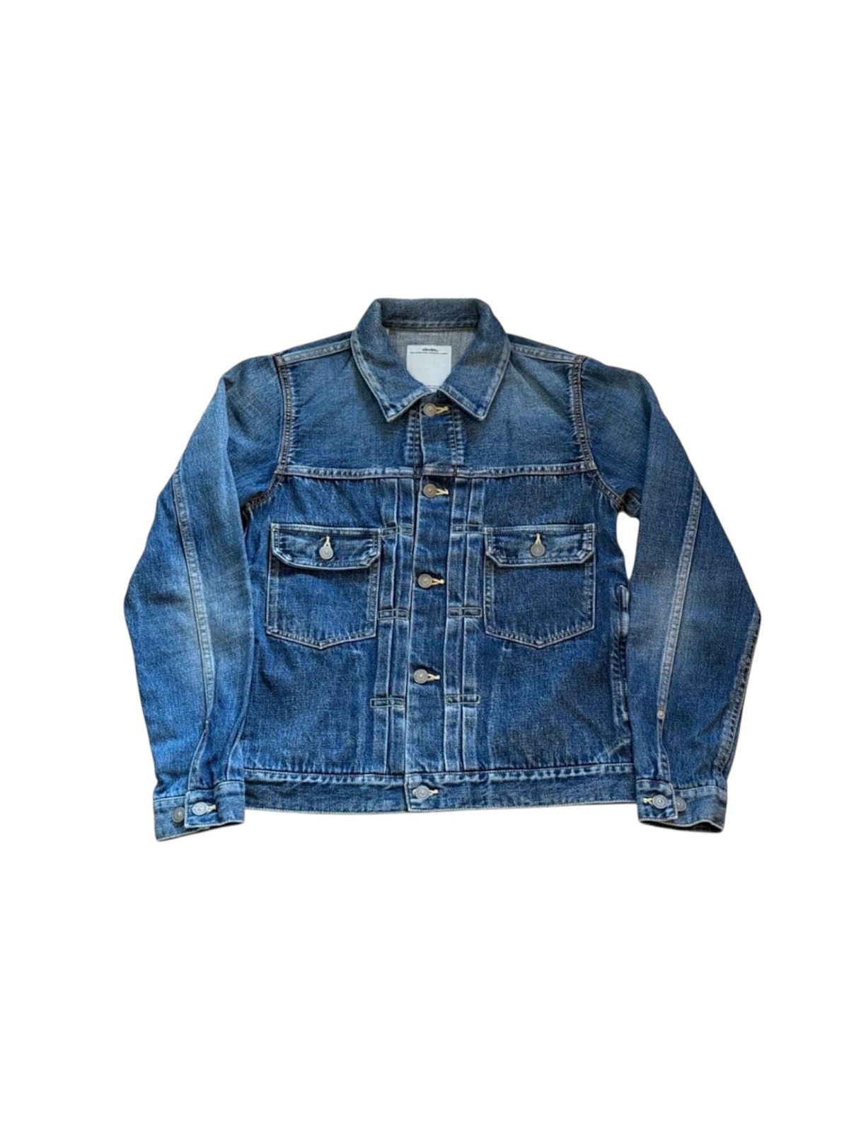 Visvim VISVIM SS 101 DENIM JKT JACKET DAMAGED Size US M / EU 48-50 / 2 - 1 Thumbnail