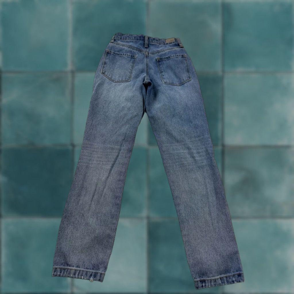 Rsq VINTAGE RSQ Jeans Women’s 23 Blue Distressed 90s Jeans RSQ Straight Womens Size 40" / US 18 - 1 Thumbnail