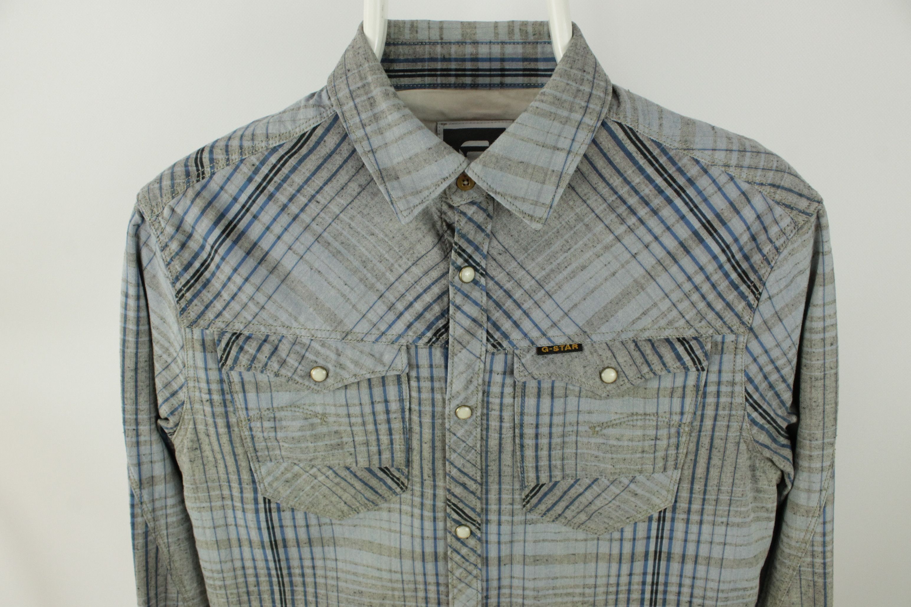 G-Star G-Star Raw Arc 3D Longsleeve Slim Fit Shirt Size US M / EU 48-50 / 2 - 2 Thumbnail