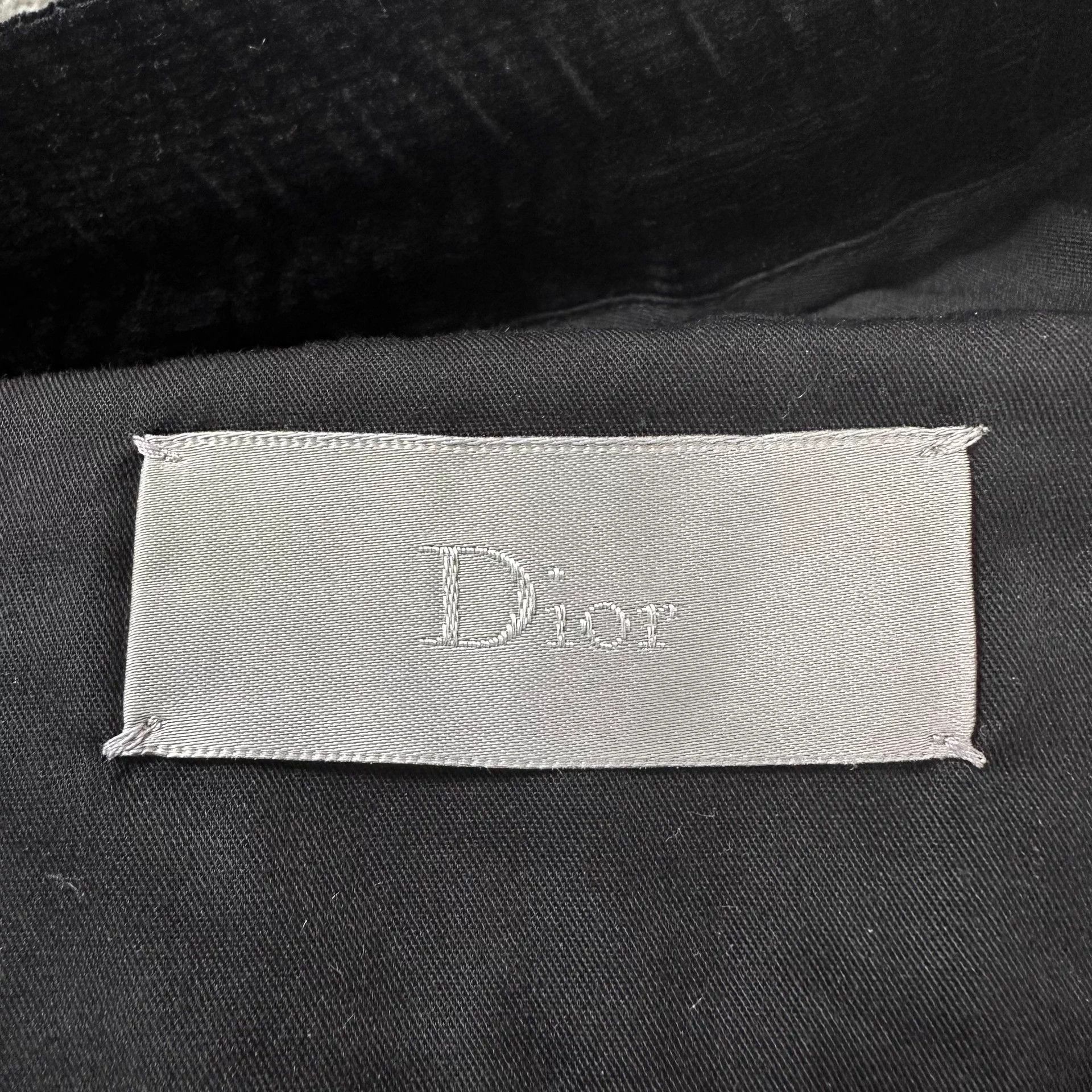 Dior Dior Black Corduroy Side Zip Drawstring Sweatpants 48 Size US 32 / EU 48 - 5 Thumbnail