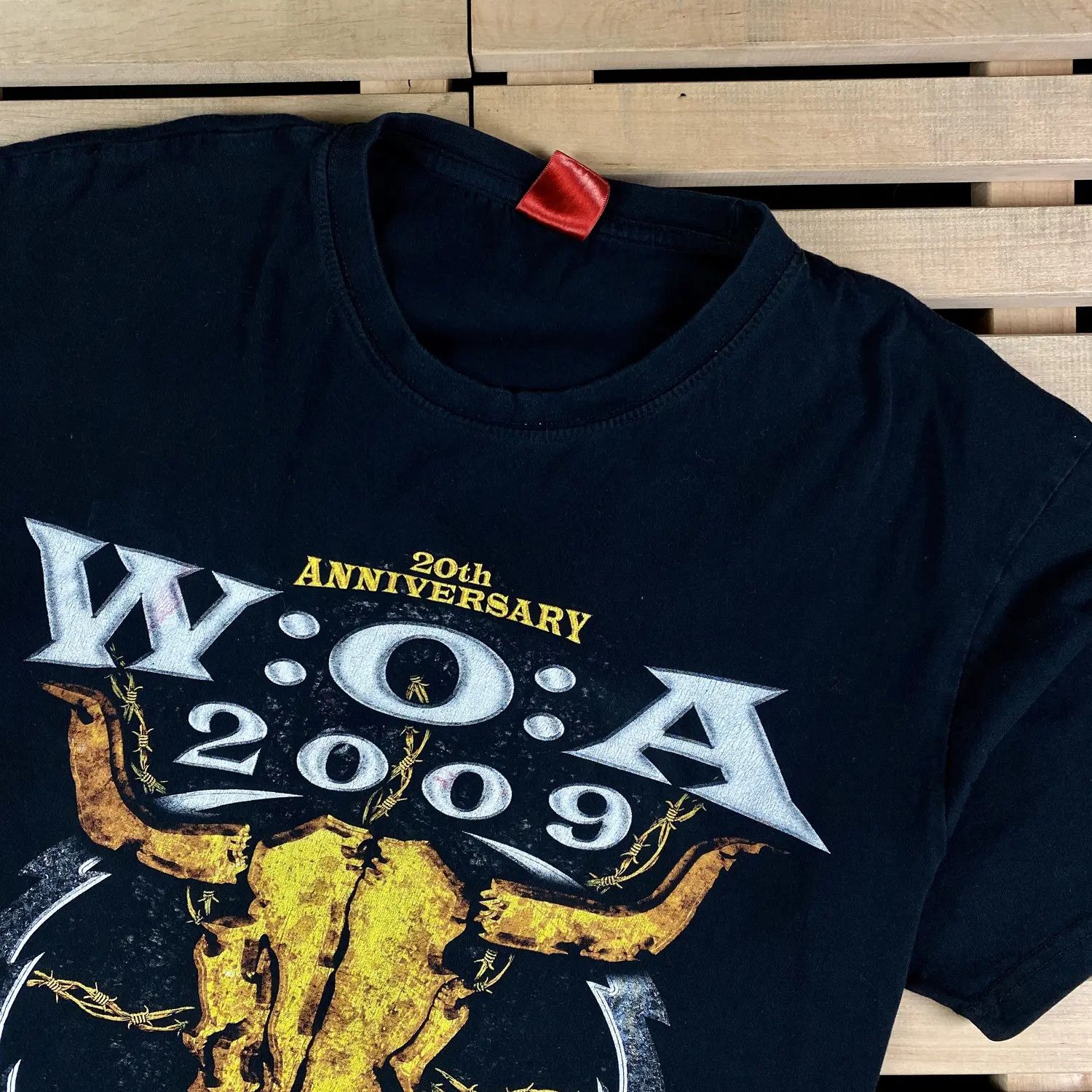 Band Tees Mens T Shirt Wacken Vintage 2009 Size XL Size US XL / EU 56 / 4 - 2 Thumbnail