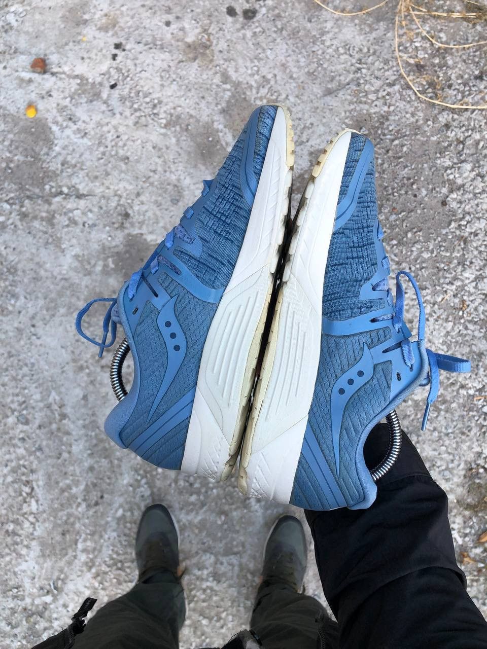 Saucony × Vintage VERY RARE SAUCONY GUIDE ISO 2 RUNNING SNEAKERS JAPAN STYLE Size US 10 / IT 40 - 11 Thumbnail