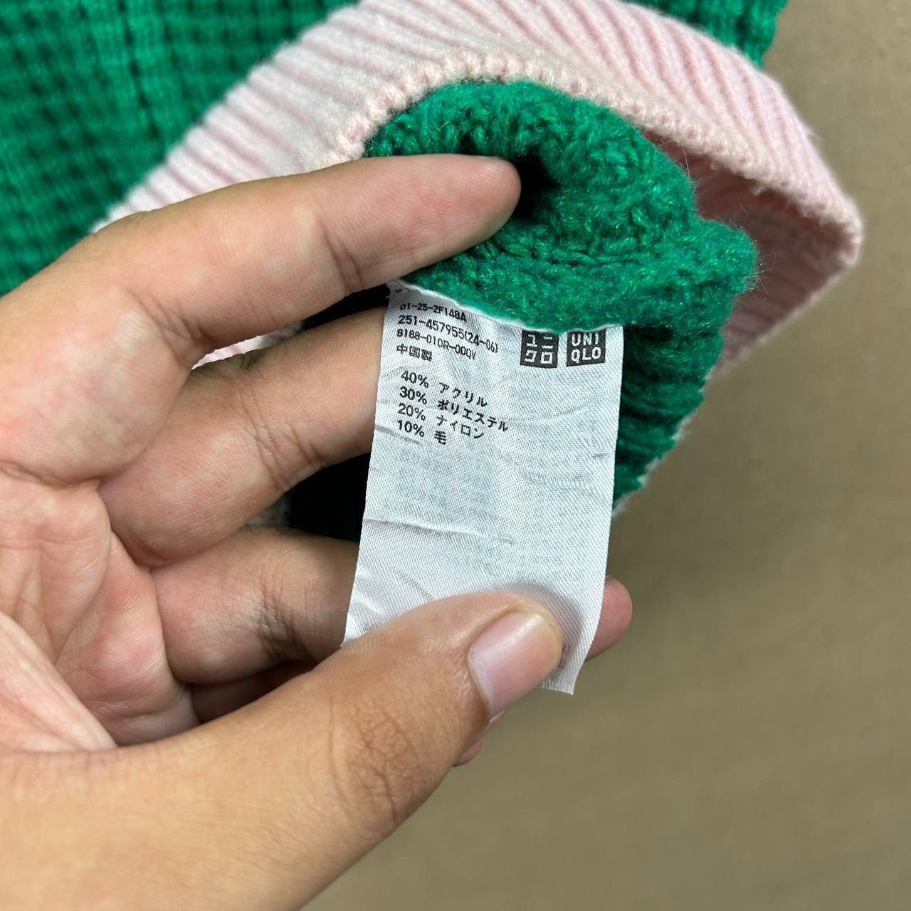 Marni × Uniqlo Marni Uniqlo x Marni Popcorn Knitted V Neck Vest Size US M / EU 48-50 / 2 - 5 Thumbnail