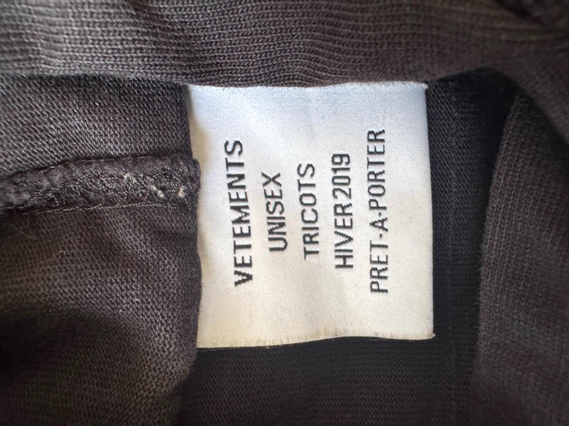 Vetements Vetements Patchwork Hoodie Size US S / EU 44-46 / 1 - 6 Thumbnail