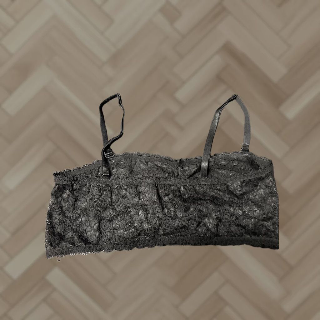 Torrid Torrid Curve Black Bralette Lace Wireless Comfortable Racerback Size 2 Size ONE SIZE - 1 Thumbnail