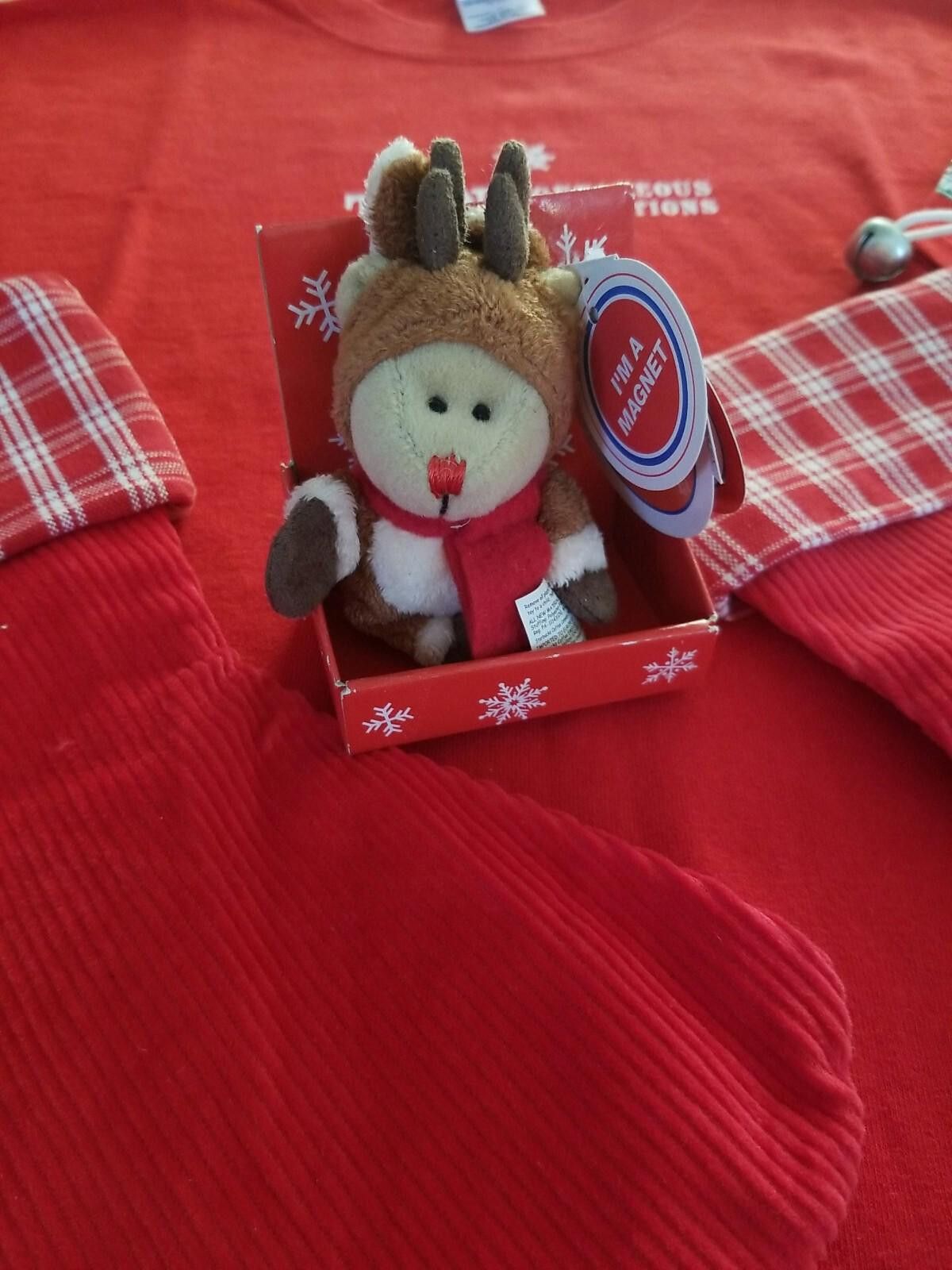 Other STARBUCKS Christmas GIFT SET, T Shirt, Magnet,Stockings RARE Size ONE SIZE - 3 Thumbnail