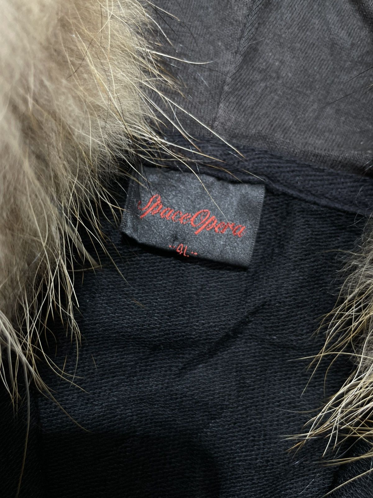 If Six Was Nine Space Opera Faux Fur Zip Hoodie Poem Ifsix lgb style Size US XL / EU 56 / 4 - 6 Thumbnail