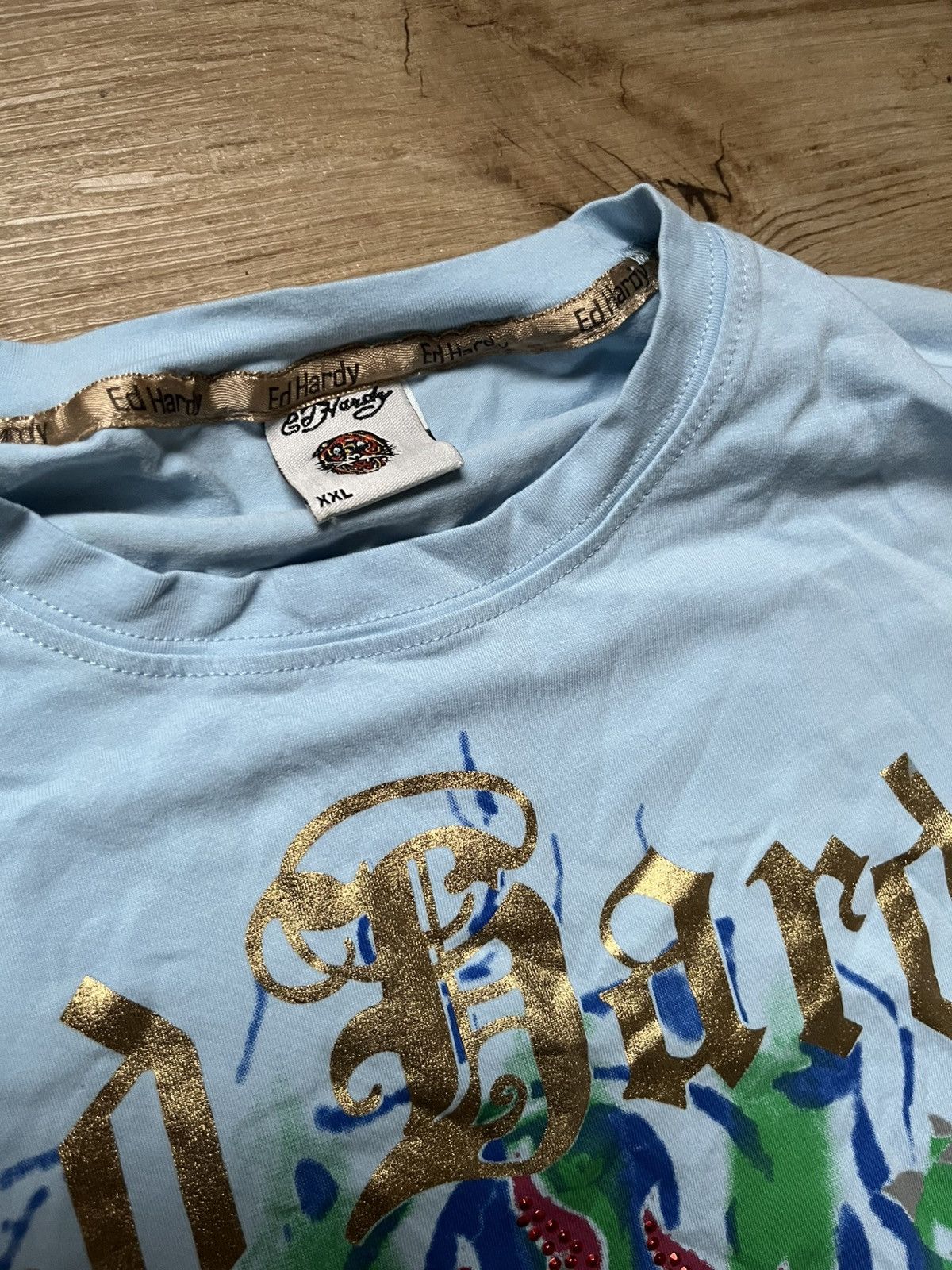 Ed Hardy Ed hardy double big logo longsleeve shirt Size US XL / EU 56 / 4 - 3 Thumbnail