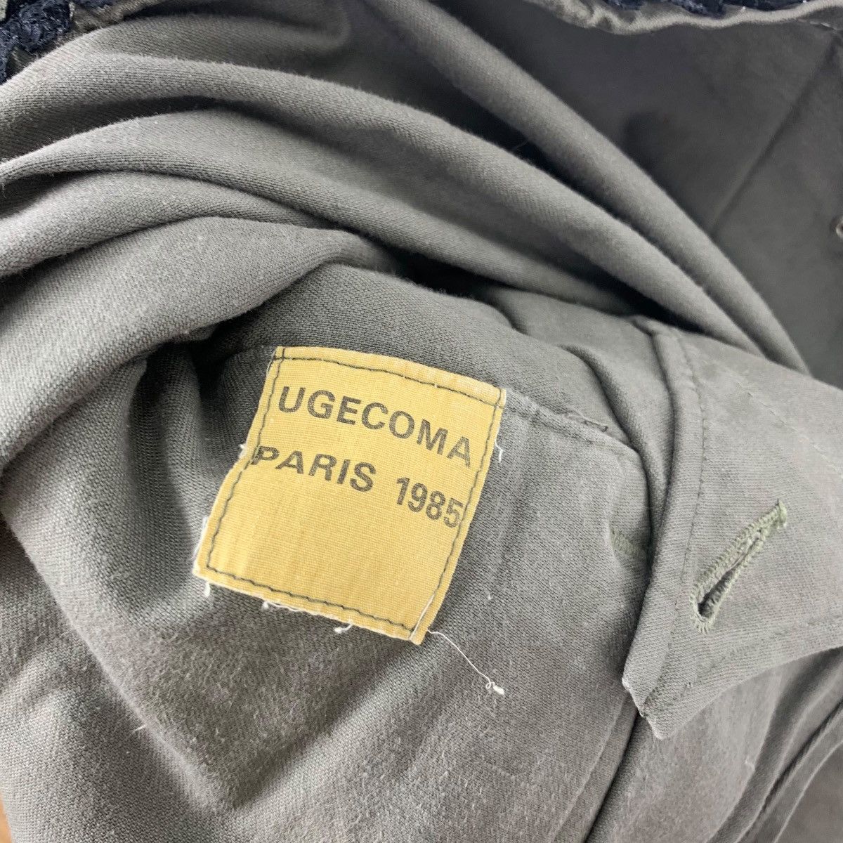 Vintage Vintage 1985 UGECOMA PARIS FRENCH ARMY Field Jacket Size S / US 4 / IT 40 - 6 Thumbnail
