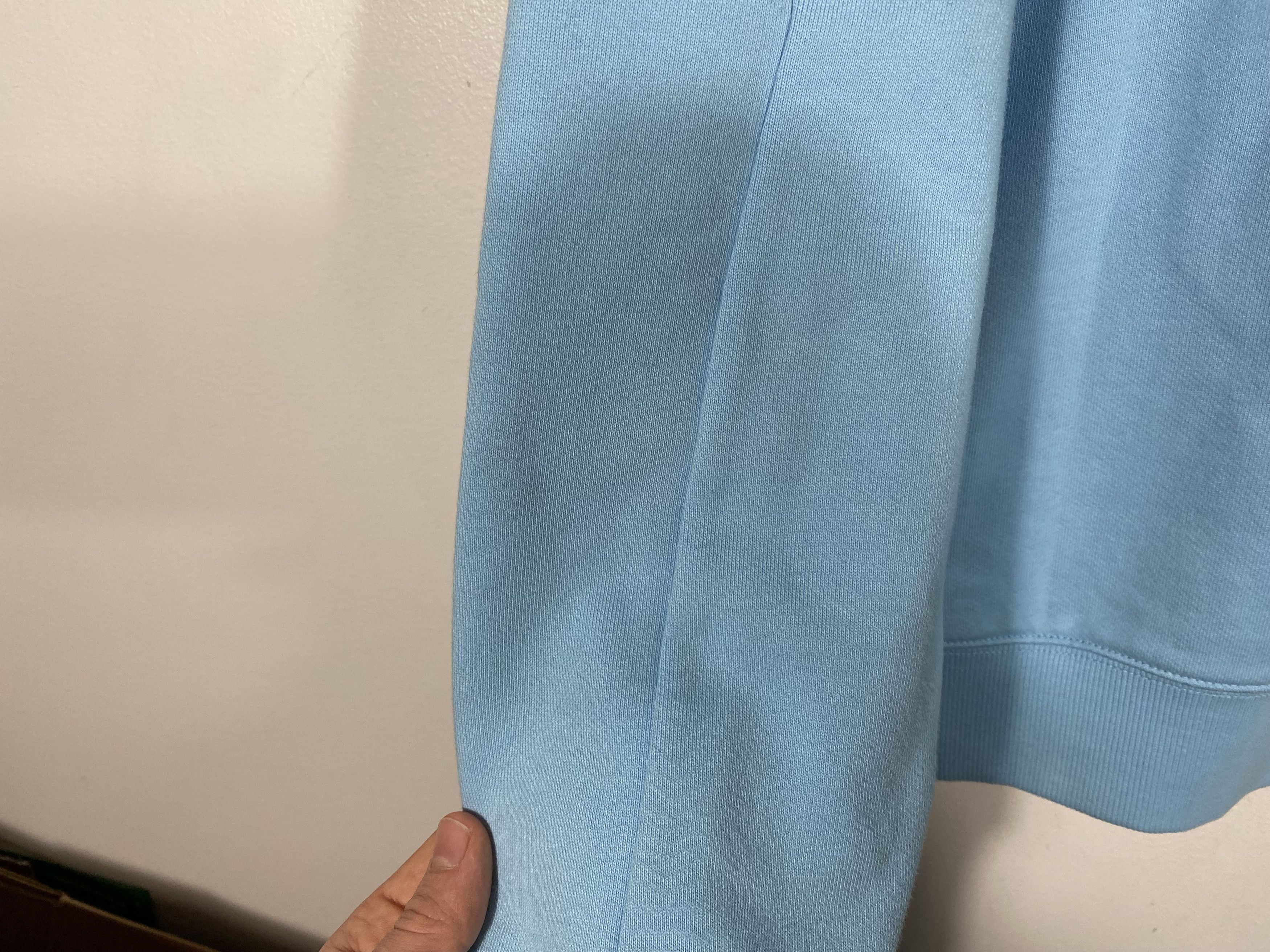 C.P. Company C.P. Company Diagonal Raised Fleece Lens Crewneck Blue Size US M / EU 48-50 / 2 - 11 Thumbnail