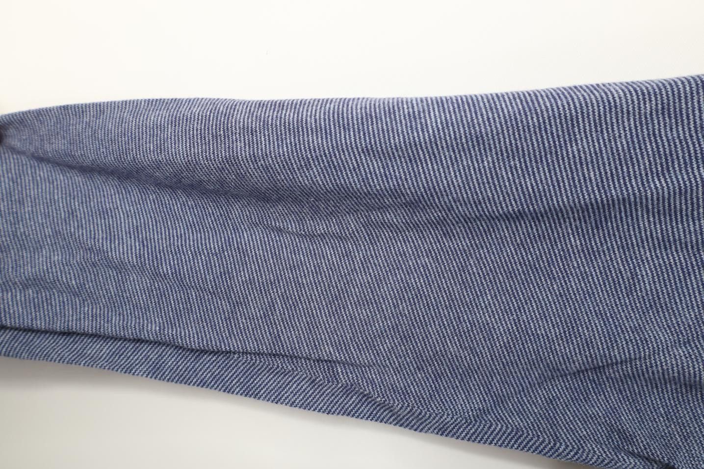 Bonobos Bonobos Fit Lightweight Striped Knit Crewneck Sweater Blue Size US XXL / EU 58 / 5 - 6 Thumbnail