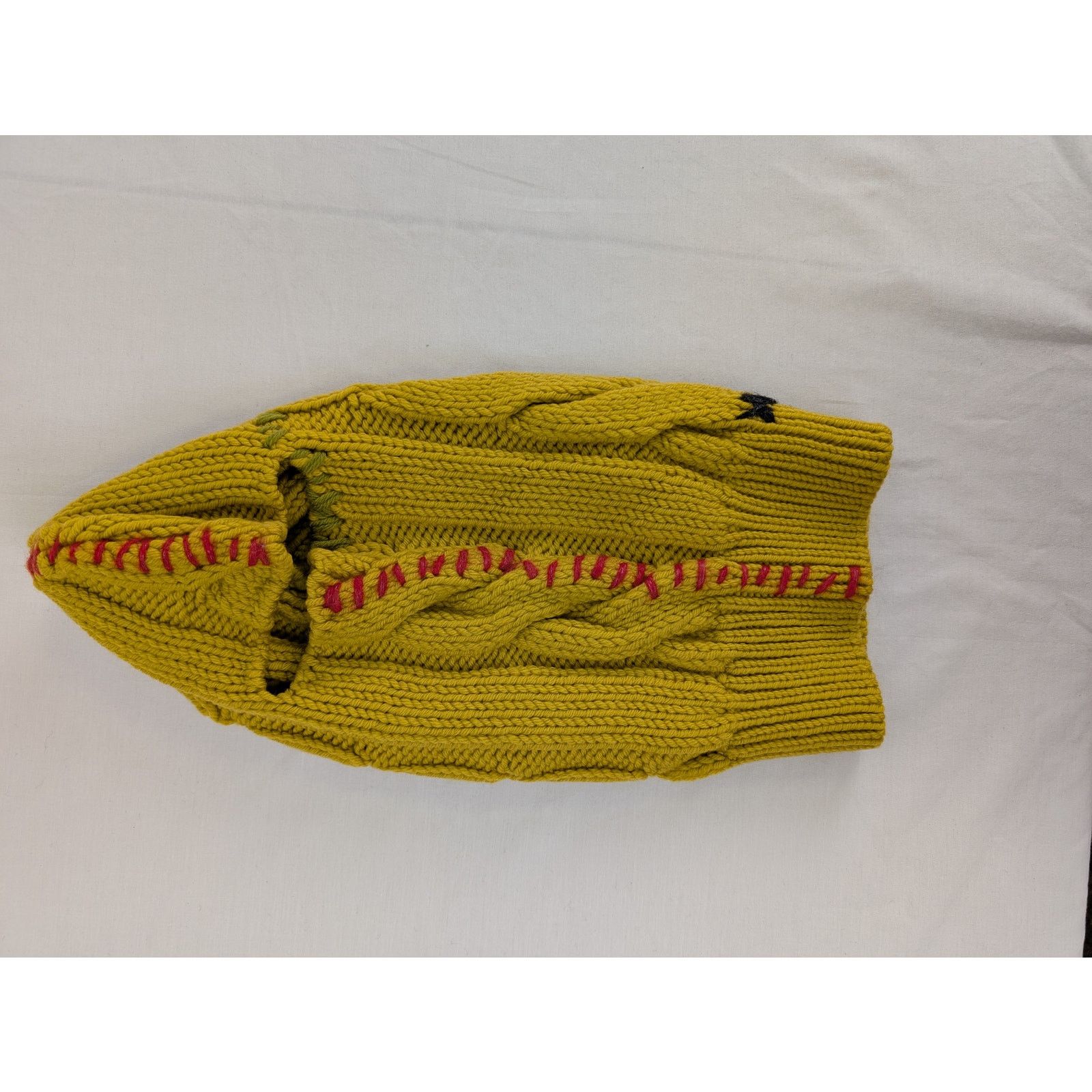 Marni o1rshd1 Size: L / Balaclava Scarf Cap / Hat in Yellow Size ONE SIZE - 8 Thumbnail