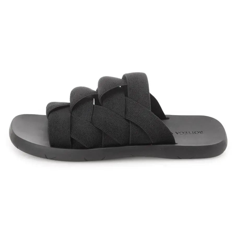 Bottega Veneta o1loc1c0724 651402 Plat Slide in Black Size US 7 / EU 40 - 2 Thumbnail