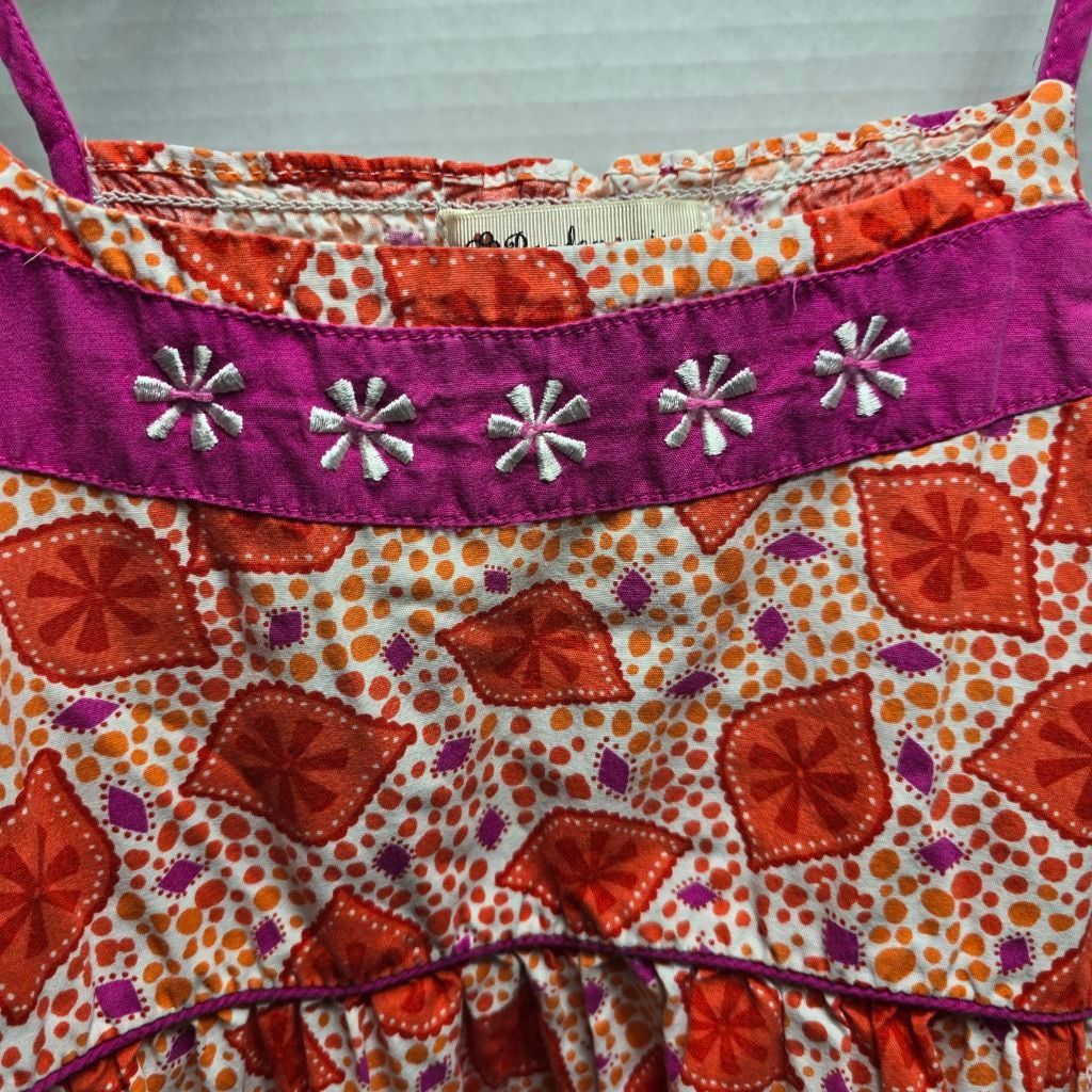 The Unbranded Brand Girls Pandemonium Casual Dress Size 8 Orange Pink Size S / US 4 / IT 40 - 2 Thumbnail