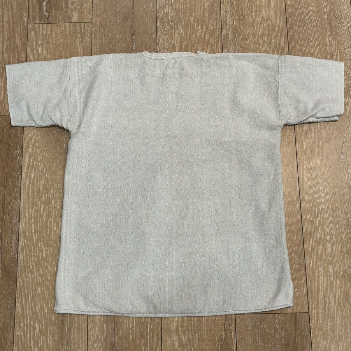 Other Artisan Handwoven Textured Cotton Henley - XL - Boho No Tags Size US XL / EU 56 / 4 - 5 Thumbnail