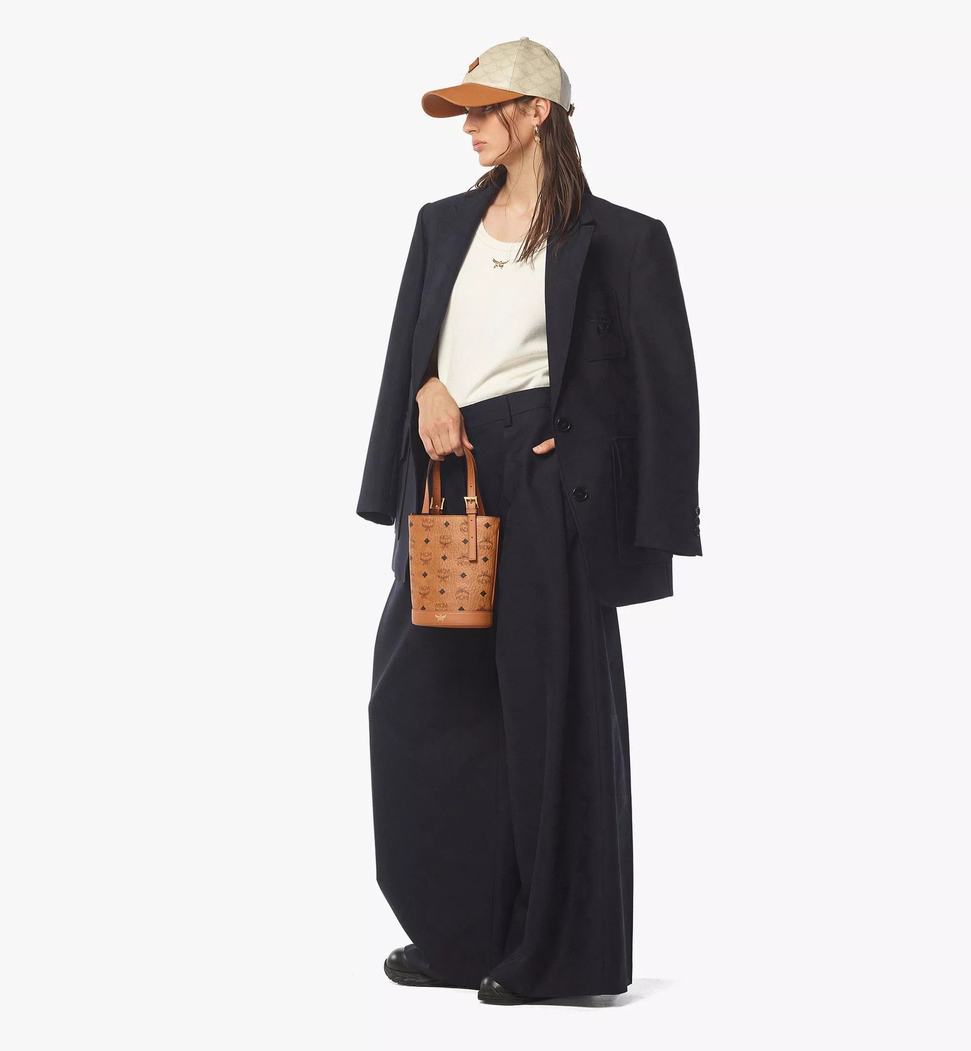 MCM o1mt1gz0625 Size: OS / Tote Mini Bag in Brown Size ONE SIZE - 6 Thumbnail