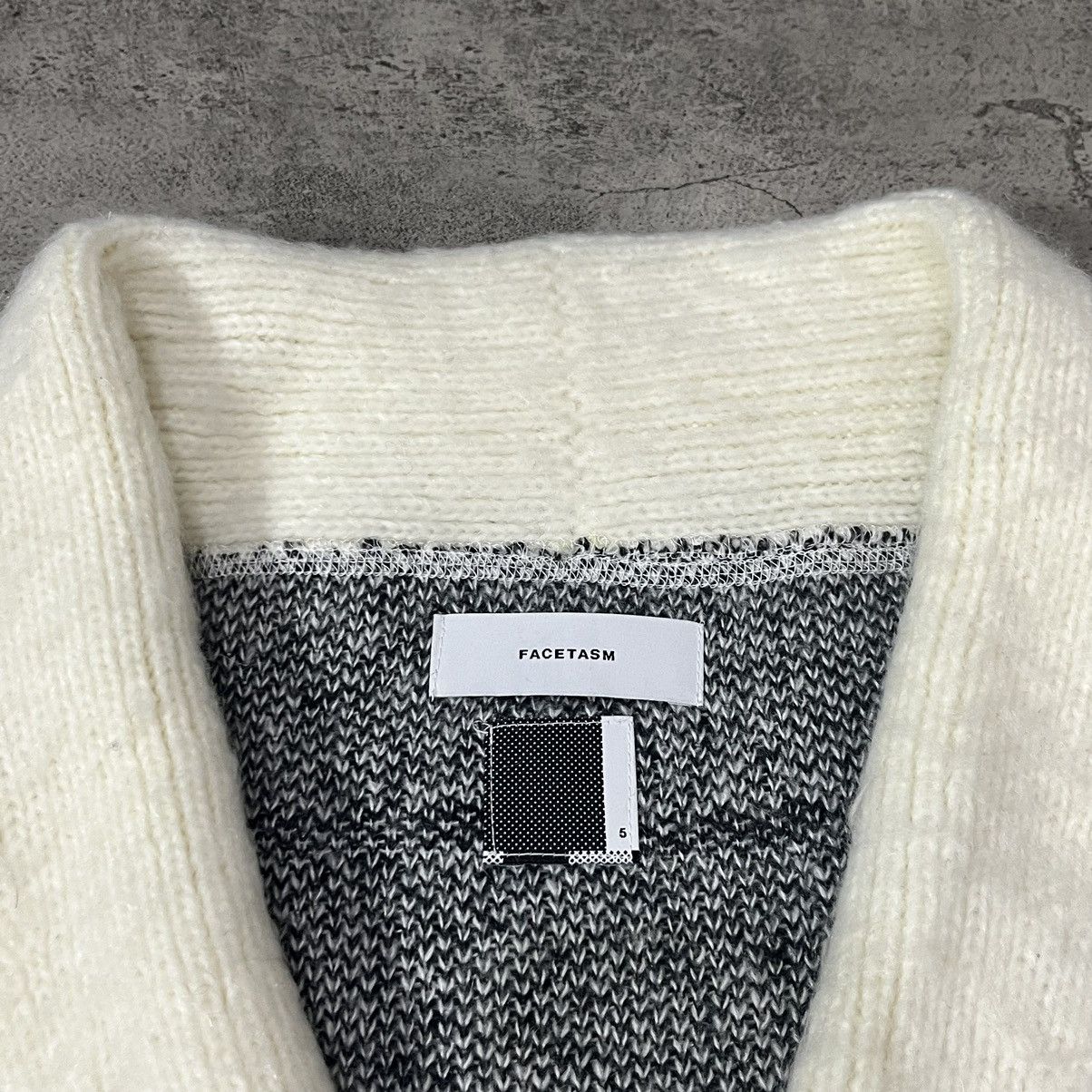 Facetasm FACETASM Totem Pole Cardigan AW16 Size US XL / EU 56 / 4 - 7 Thumbnail