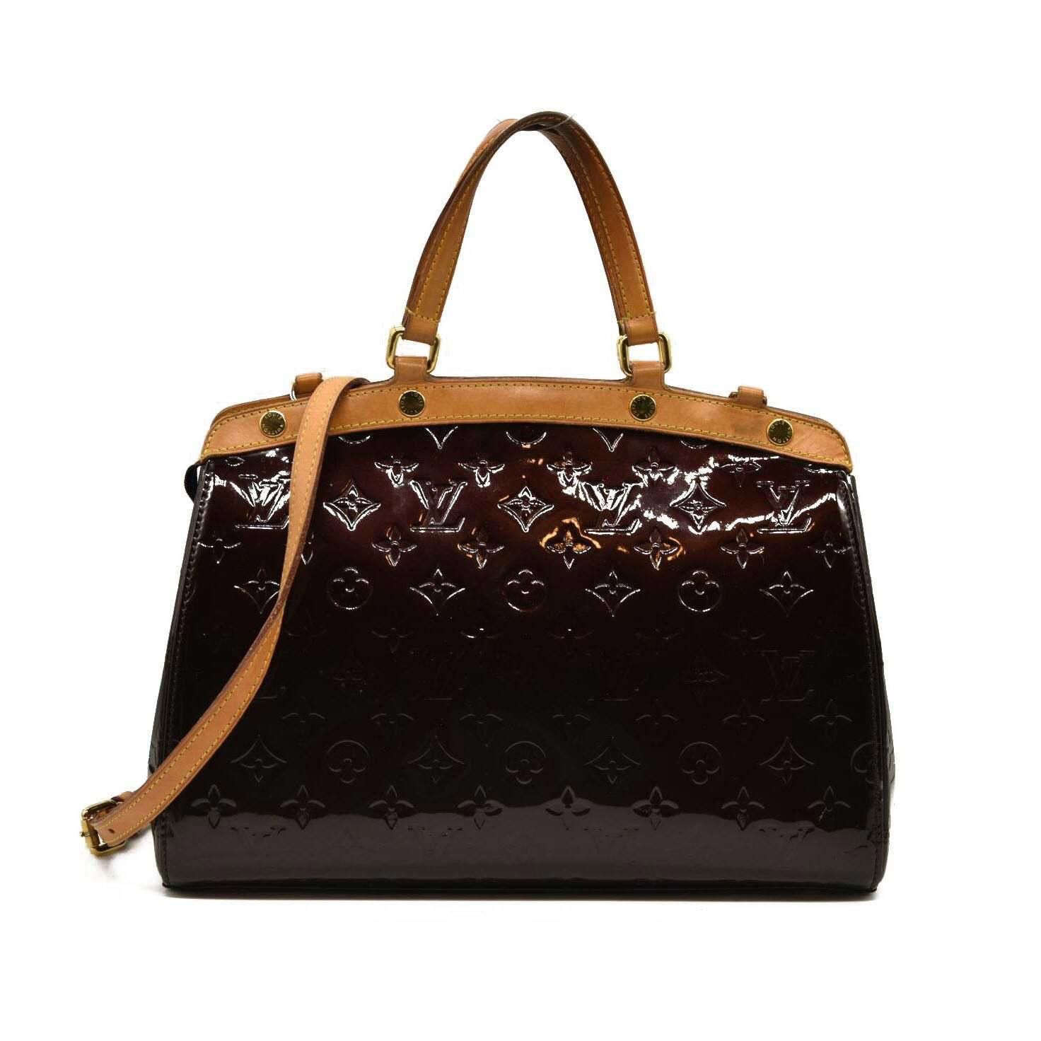 Louis Vuitton Louis Vuitton Vernis Brea MM Amarante DR0125 Size ONE SIZE - 1 Thumbnail