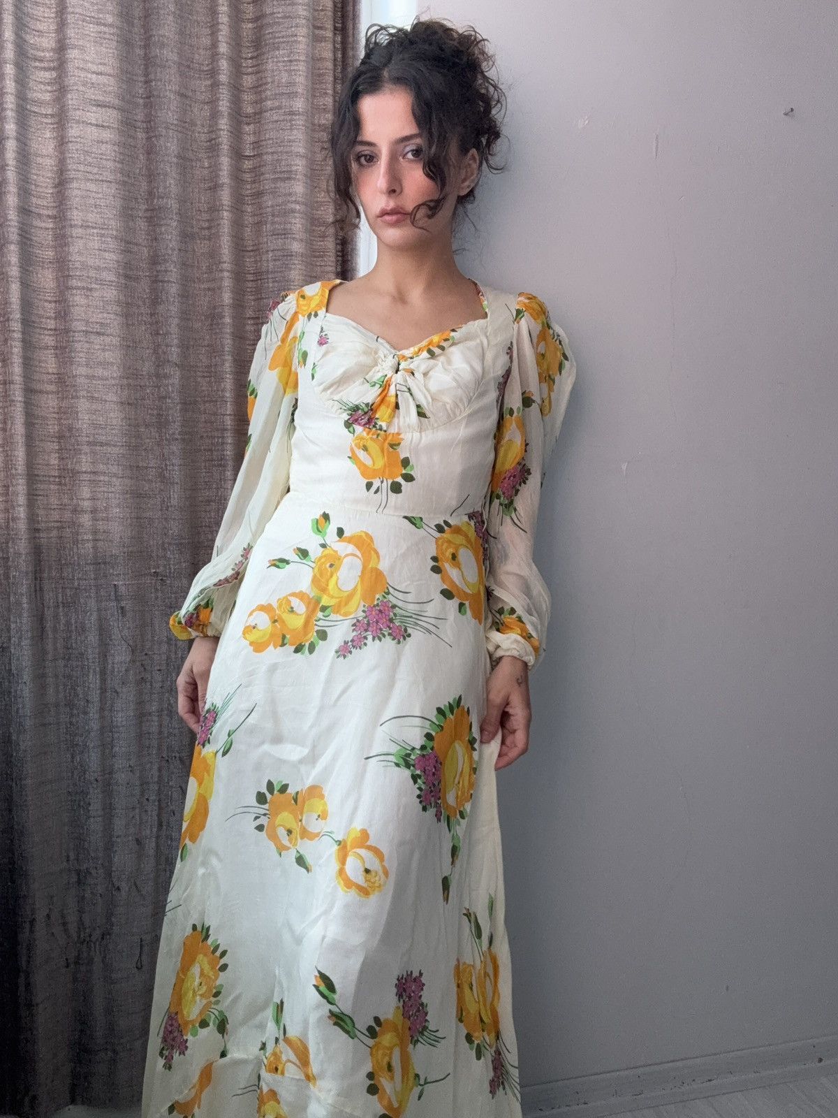 Vintage Vintage dress Size L / US 10 / IT 46 - 2 Thumbnail