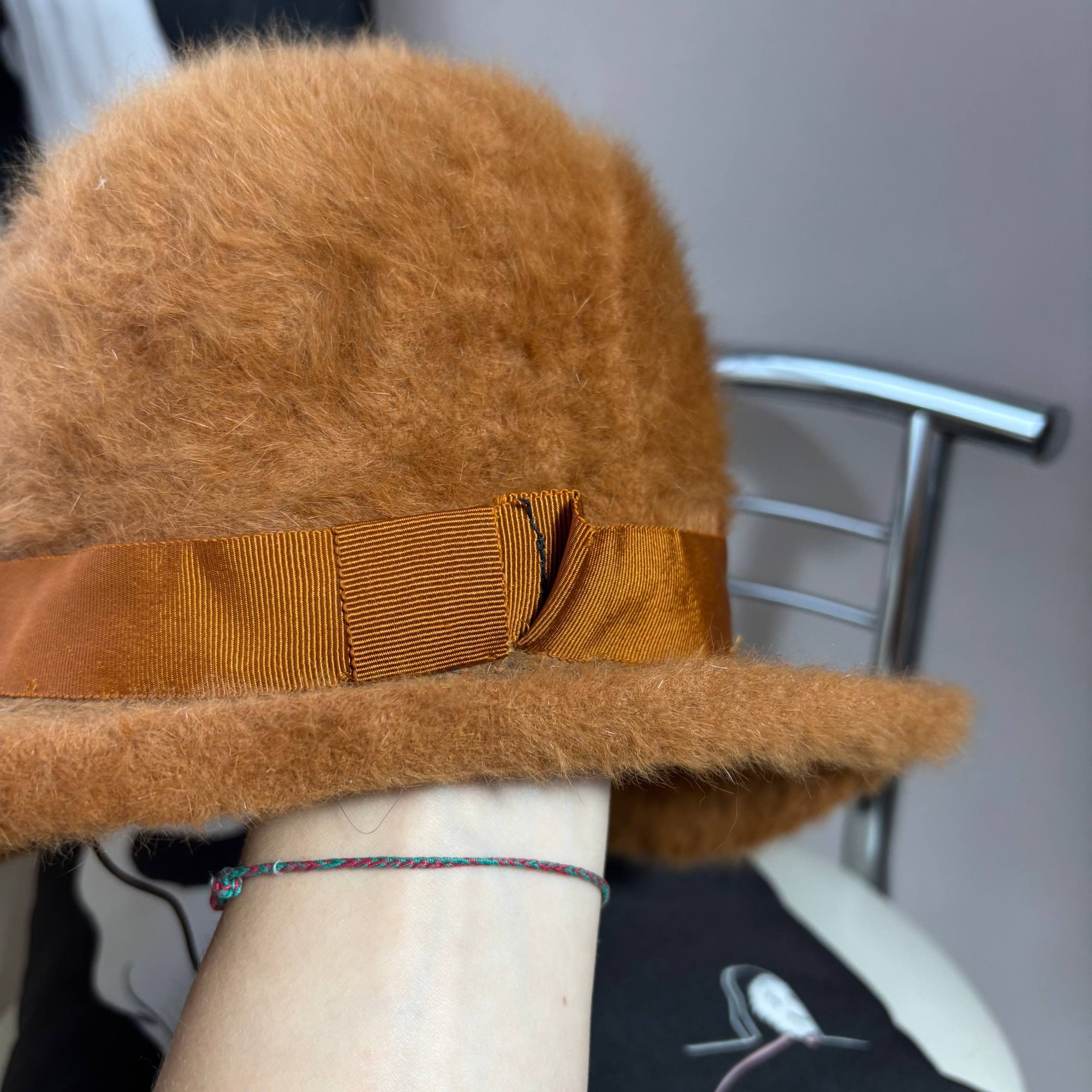 Kangol W’s KANGOL Design Furgora Fedora Fur Hat Cap Vintage England Size ONE SIZE - 4 Thumbnail