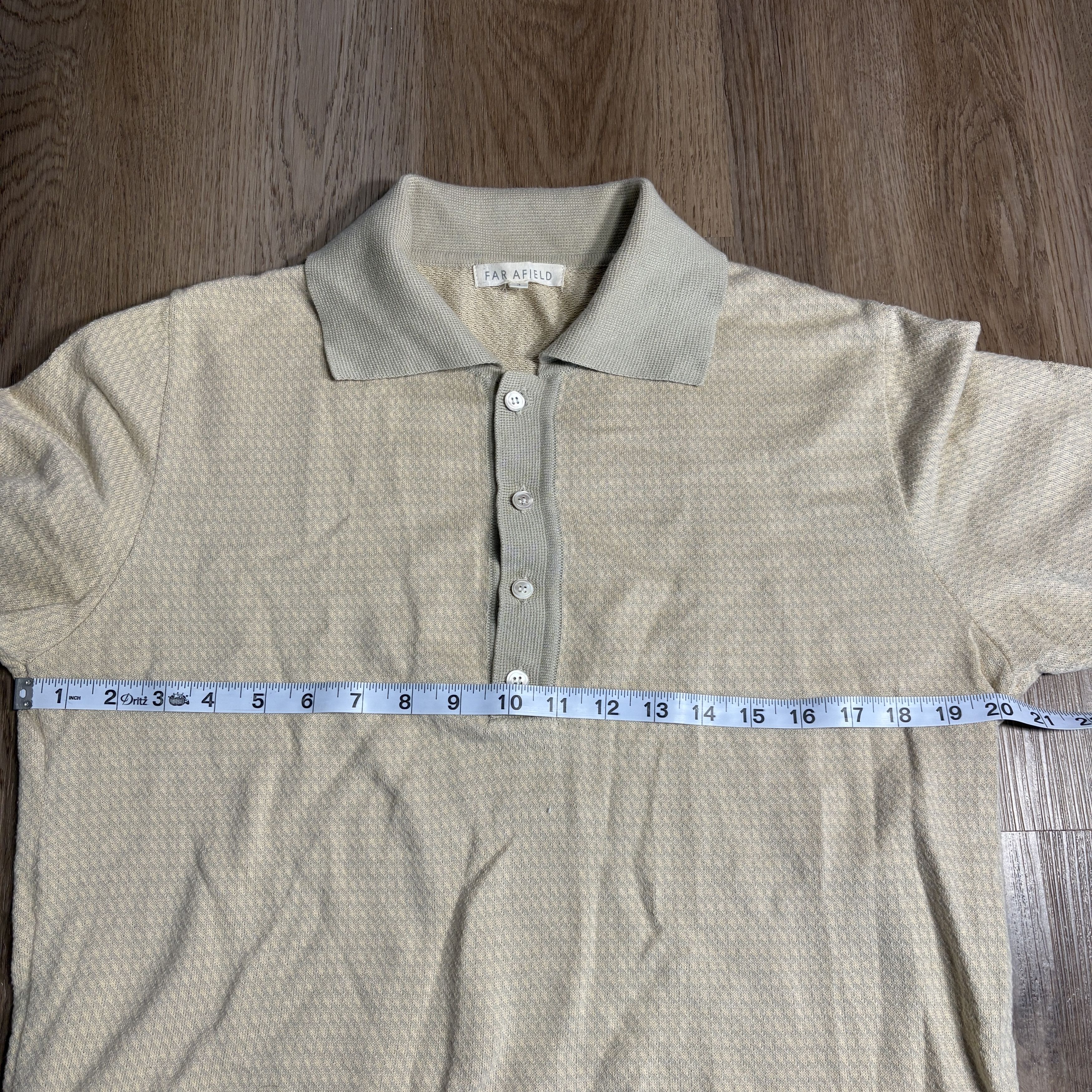 Far Afield Leon Short Sleeve Polo Shirt Size US L / EU 52-54 / 3 - 5 Thumbnail