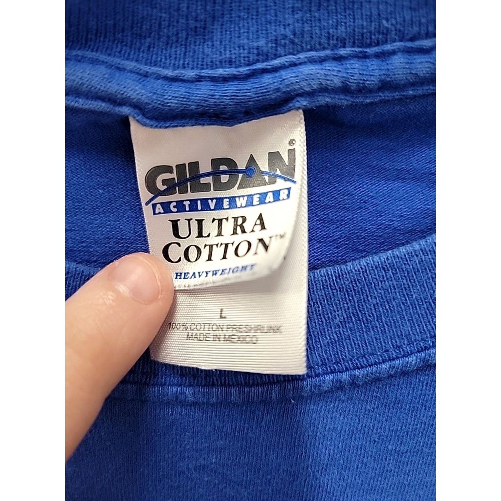 Gildan VINTAGE Les Claypool 5 Gallons Of Diesel Album Promo T-Shirt Mens L Blue Cotton Gildan Shirt 2005 Mens L Size US L / EU 52-54 / 3 - 3 Thumbnail
