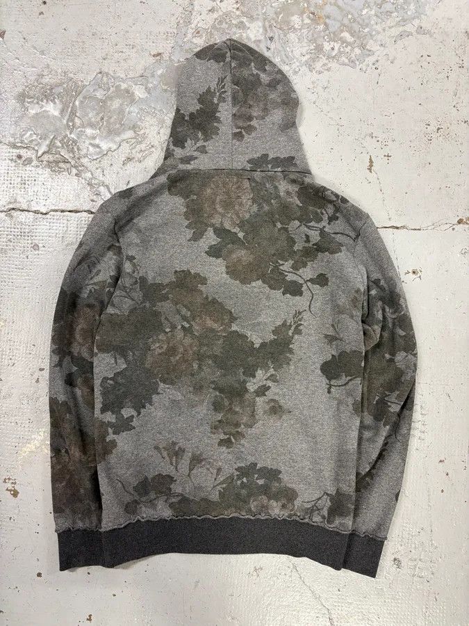 Imperial Imperial Grey Renaissance Floral Print Zip-up Hoodie Size US S / EU 44-46 / 1 - 5 Thumbnail