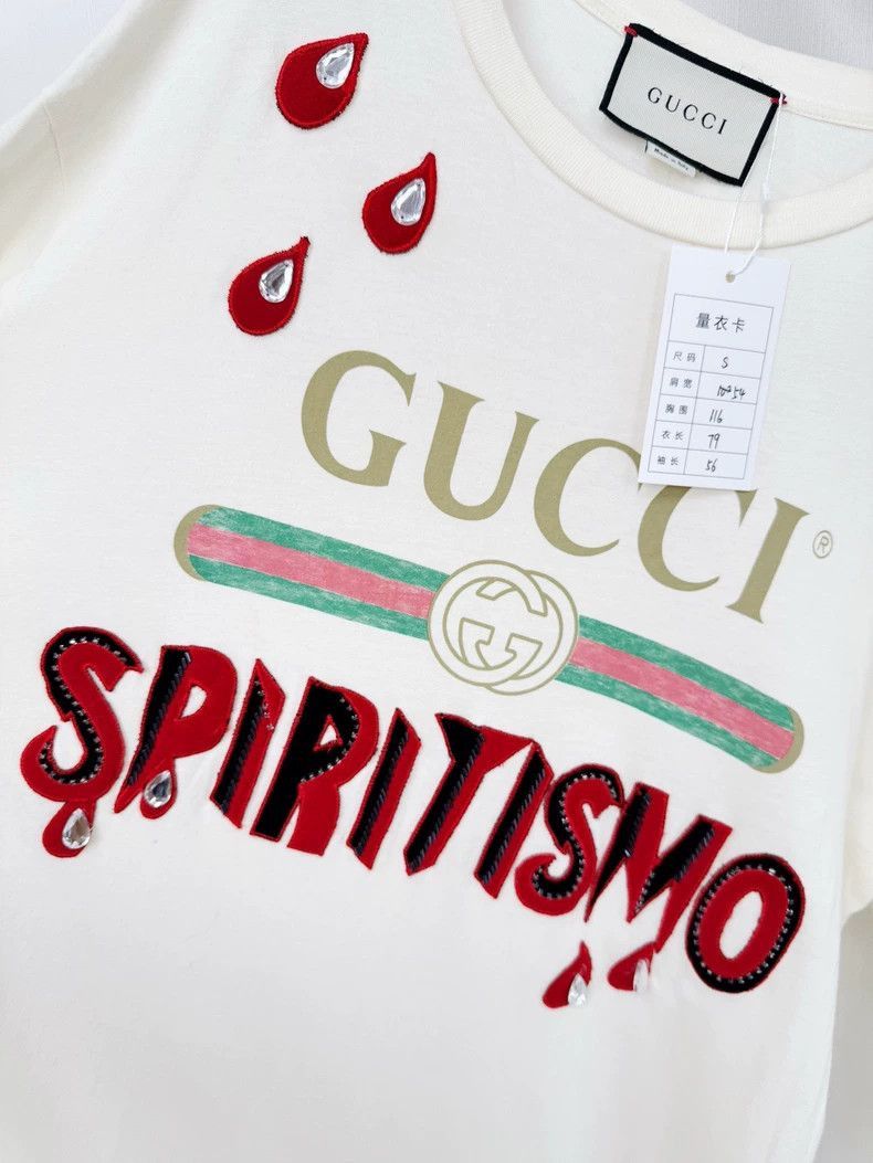 Gucci Gucci Spiritismo Long Sleeve Tshirt-2505 Size S / US 4 / IT 40 - 3 Thumbnail