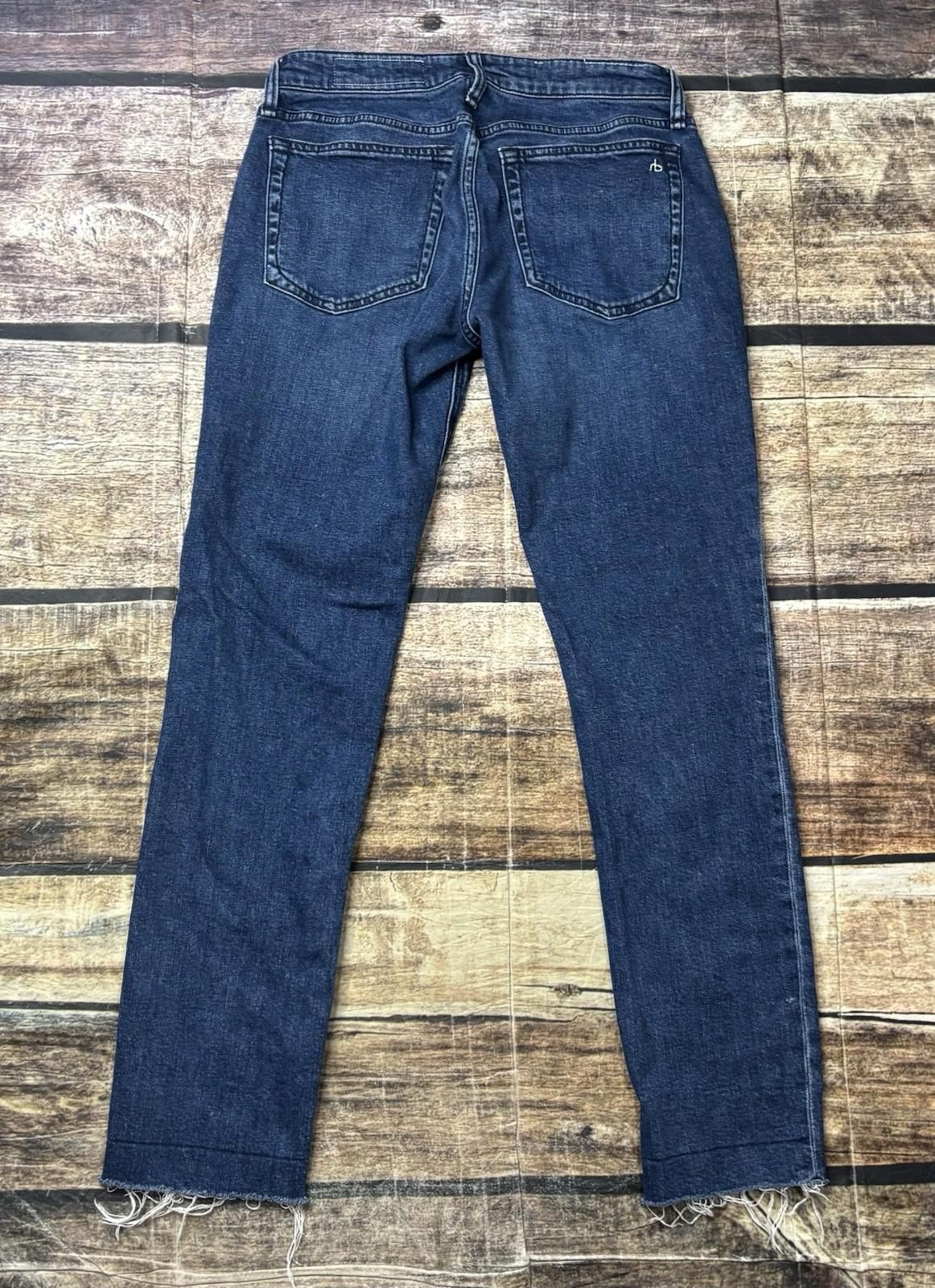 Rag & Bone Rag & Bone Jeans Womens 25 Dre Low Rise Slim Boyfriend Size 25" / US 0 / IT 36 - 3 Thumbnail