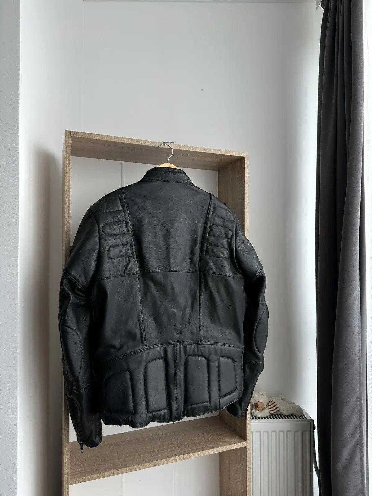 Louis W. × Lui's × Vintage Vintage LOUIS Black International Biker Motorcycle Jacket Size US M / EU 48-50 / 2 - 6 Thumbnail