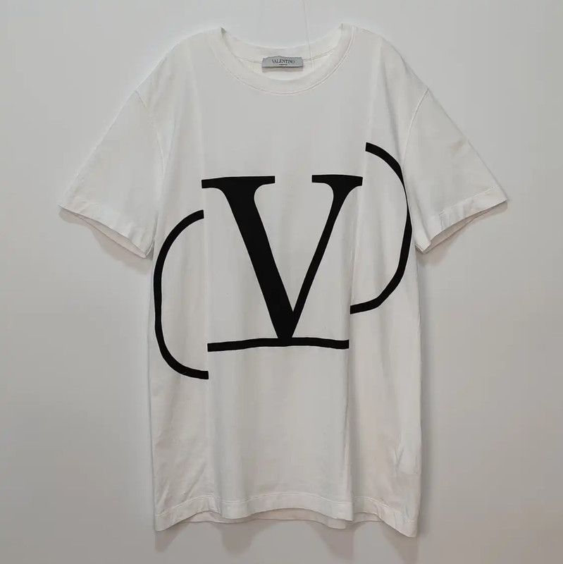 Valentino Valentino Men's T-Shirt with Signature Logo 0089 Size US S / EU 44-46 / 1 - 1 Thumbnail
