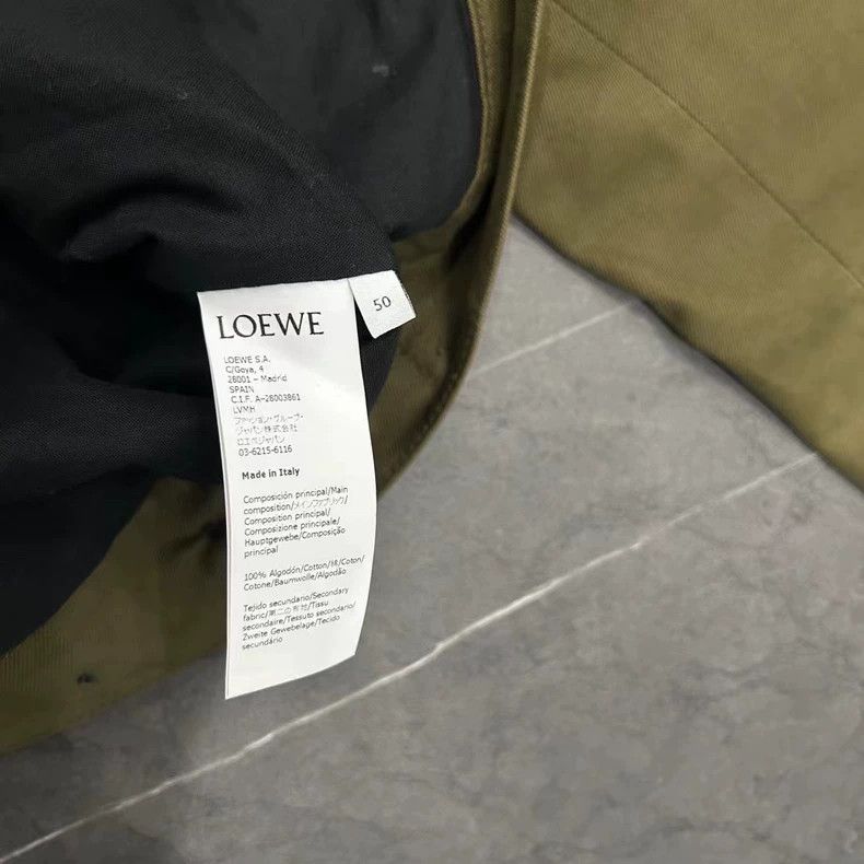 Loewe Loewe Olive green label wool work jacket Size US M / EU 48-50 / 2 - 6 Thumbnail