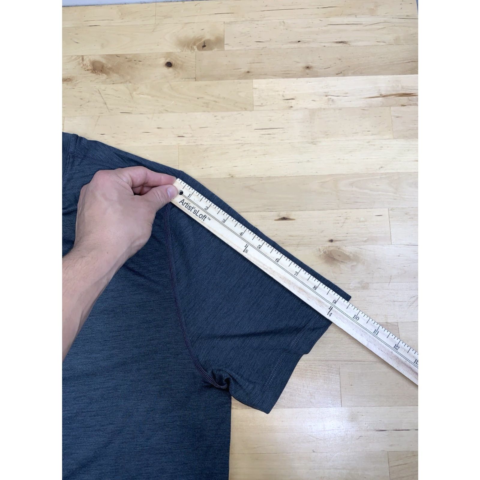 Ten Thousand Ten Thousand Shirt Mens M Charcoal Gray Short Sleeve Pullover T-Shirt Activewear Cross Training Gym & Training Running & Jogging Size US M / EU 48-50 / 2 - 5 Thumbnail