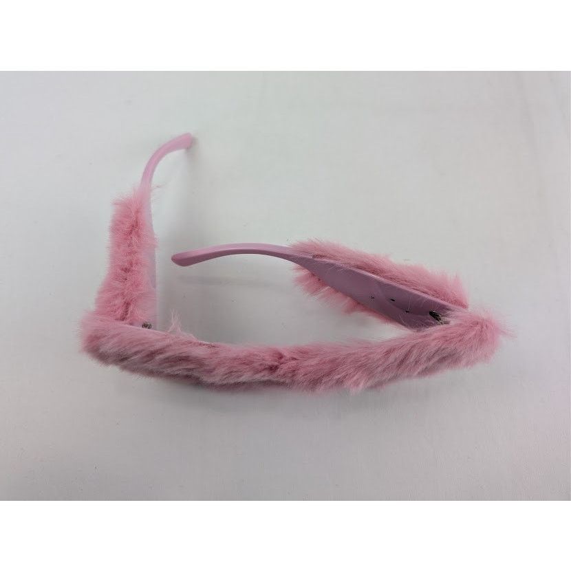 Balenciaga o1rshd1 Size: OS / Furry Sunglasses in Pink Size ONE SIZE - 11 Thumbnail