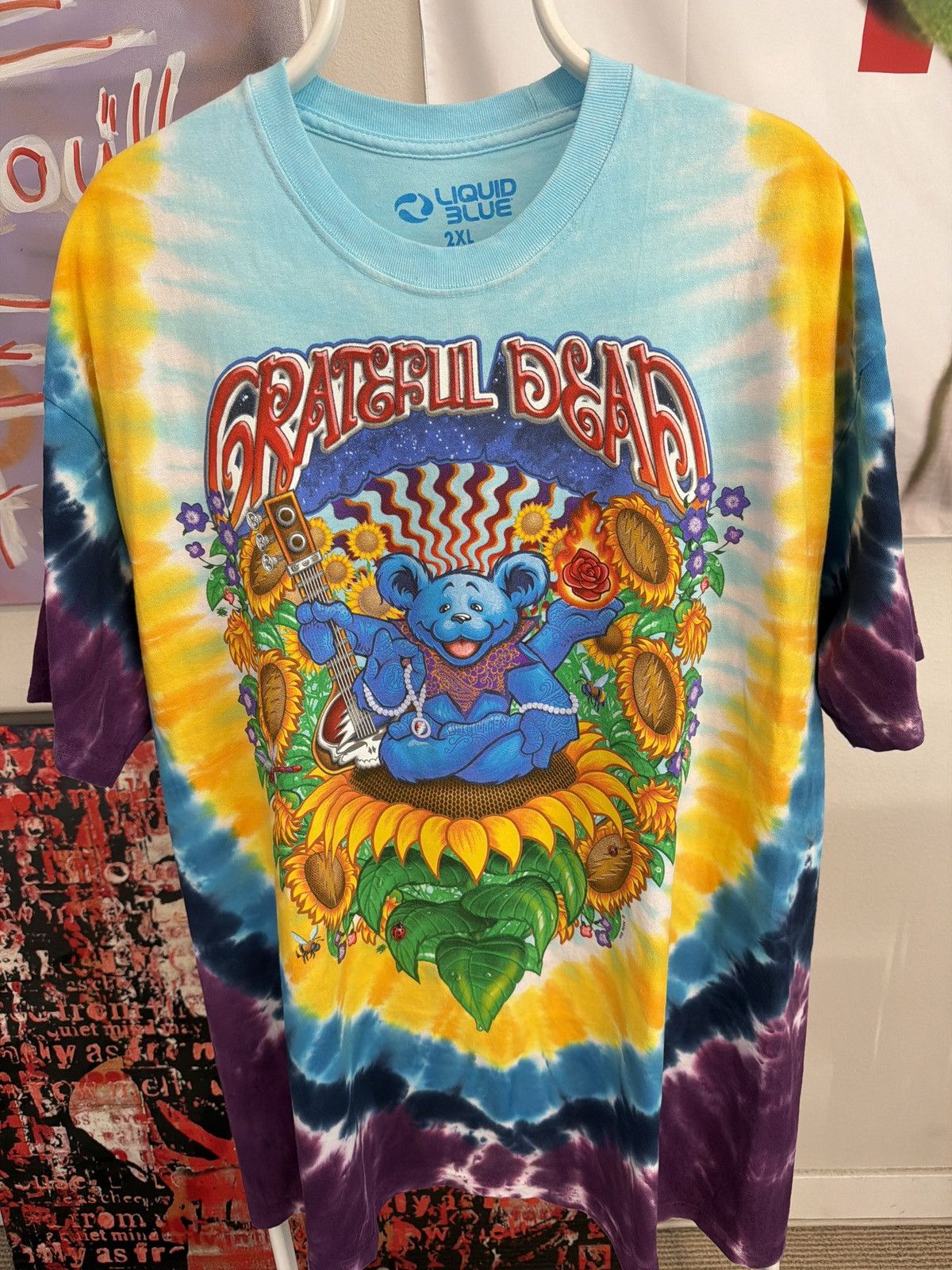 Grateful Dead Grateful Dead Inspiration Tie Dye Tee Size US XXL / EU 58 / 5 - 1 Thumbnail