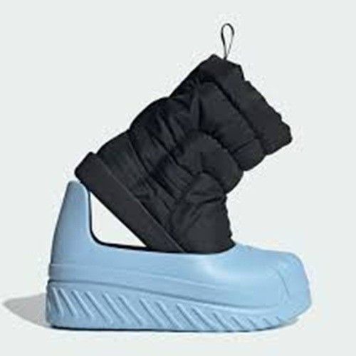 Adidas Adidas IG2162 AdiFom Boots Black / Clear Sky Blue ( 6.5 ) Size US 6.5 / IT 36.5 - 1 Thumbnail