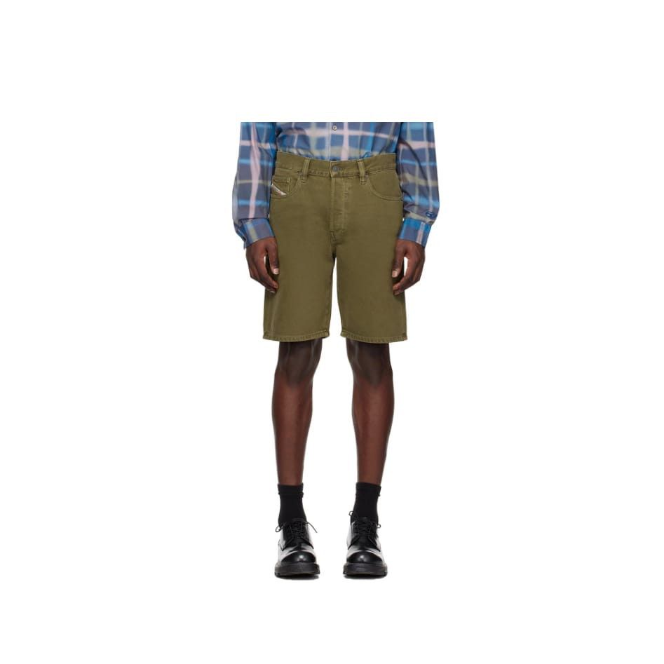 C.P. Company o1y1224 Denim Short in Military Green Size US 29 - 1 Thumbnail