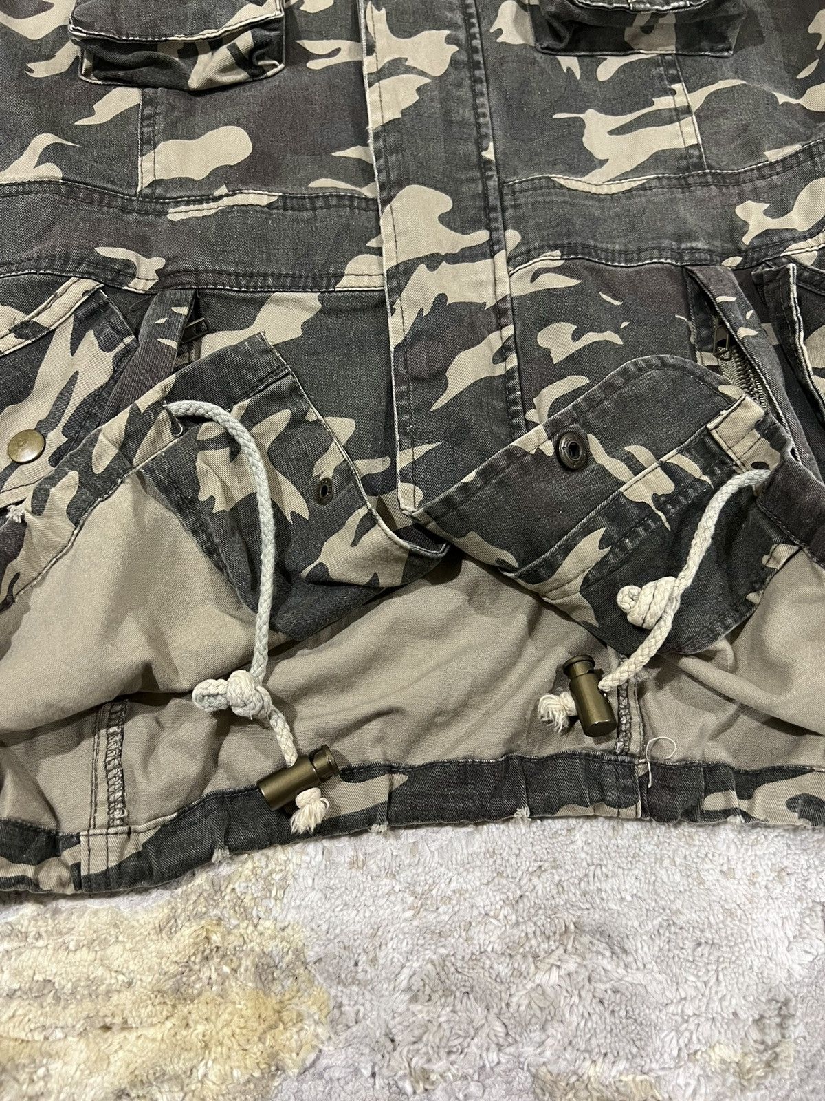 If Six Was Nine × Le Grande Bleu (L.G.B.) Y2K Fazbee 🇯🇵 Multi Pocket Tactical Parachute Bono Jacket Size US S / EU 44-46 / 1 - 13 Thumbnail