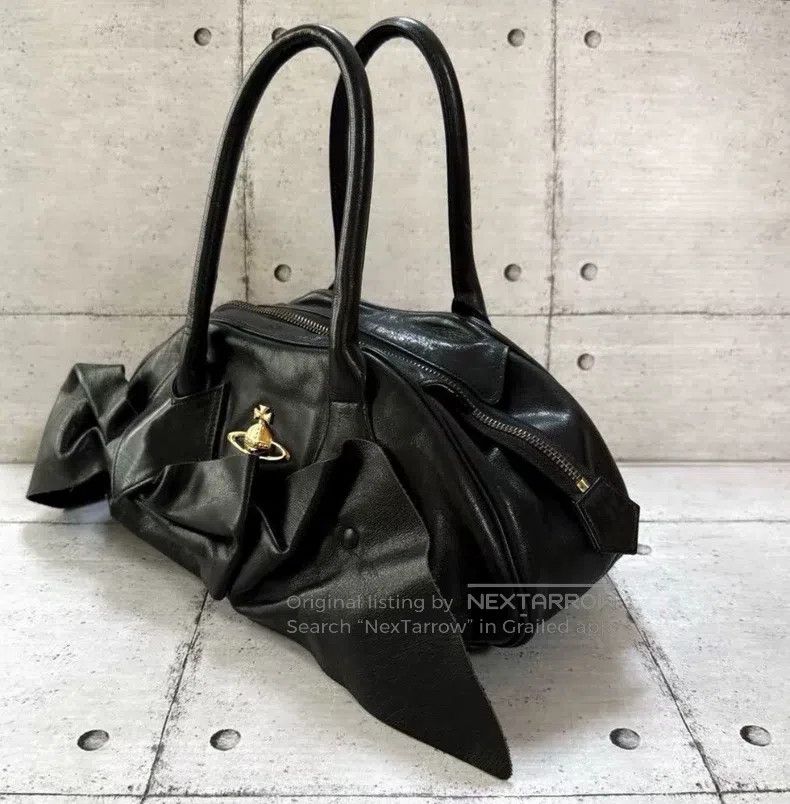 Vivienne Westwood Vivienne Westwood size os Oiled Wax Leather Vintage Texture Size ONE SIZE - 1 Thumbnail