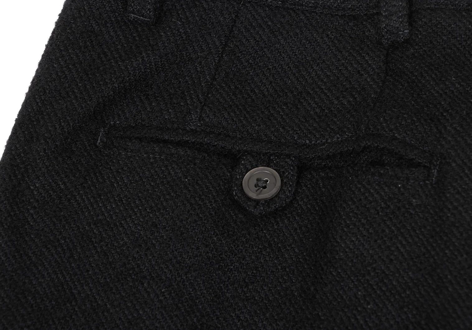 Ann Demeulemeester Wool Blend Button Fly Pants in Black XXS Size US 26 / EU 42 - 12 Thumbnail