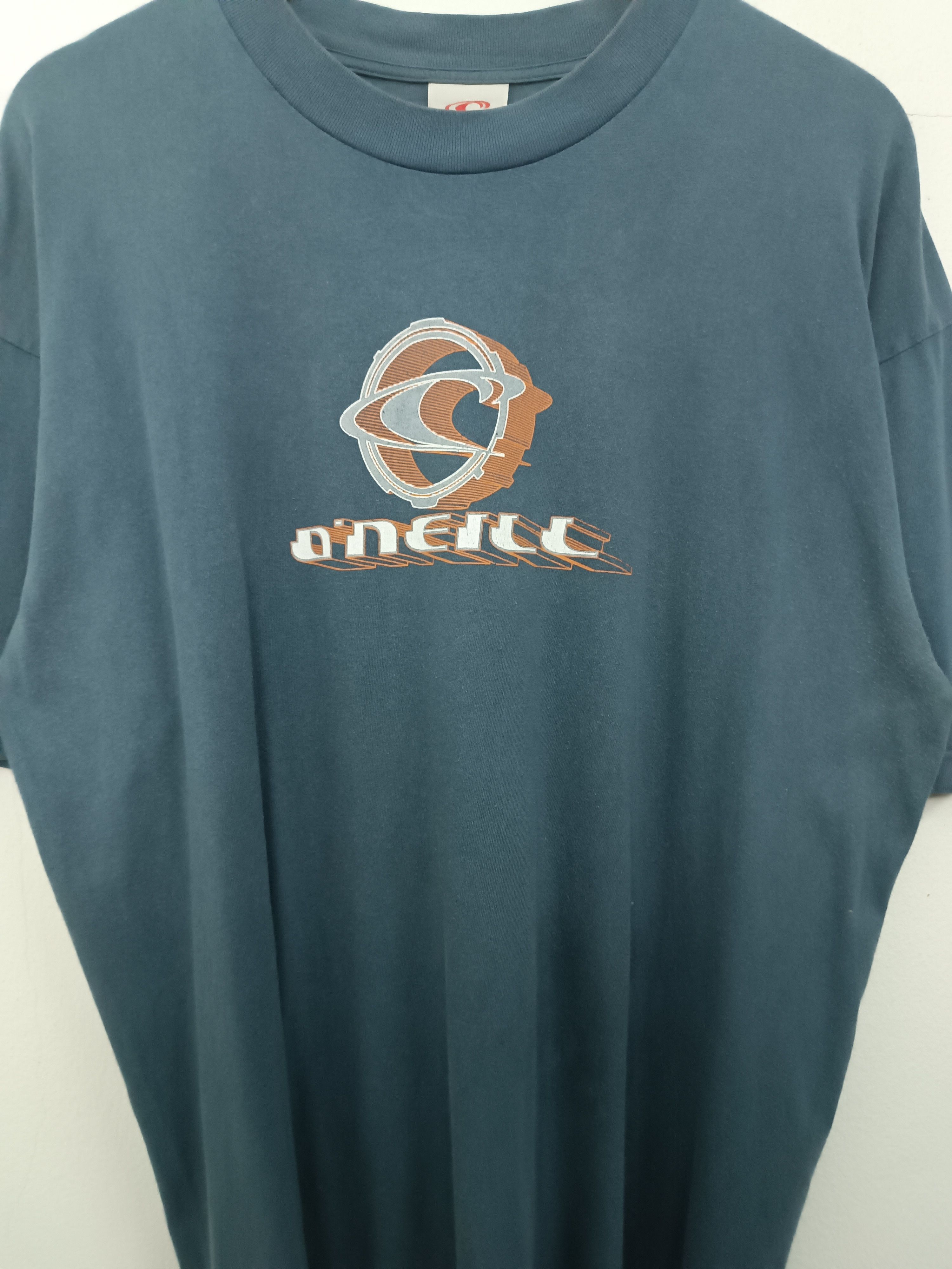 O'Neill VINTAGE 90'S ONEILL CLASSIC LOGO SURF BEACH WAVE HAWAII TEE Size US XL / EU 56 / 4 - 9 Thumbnail