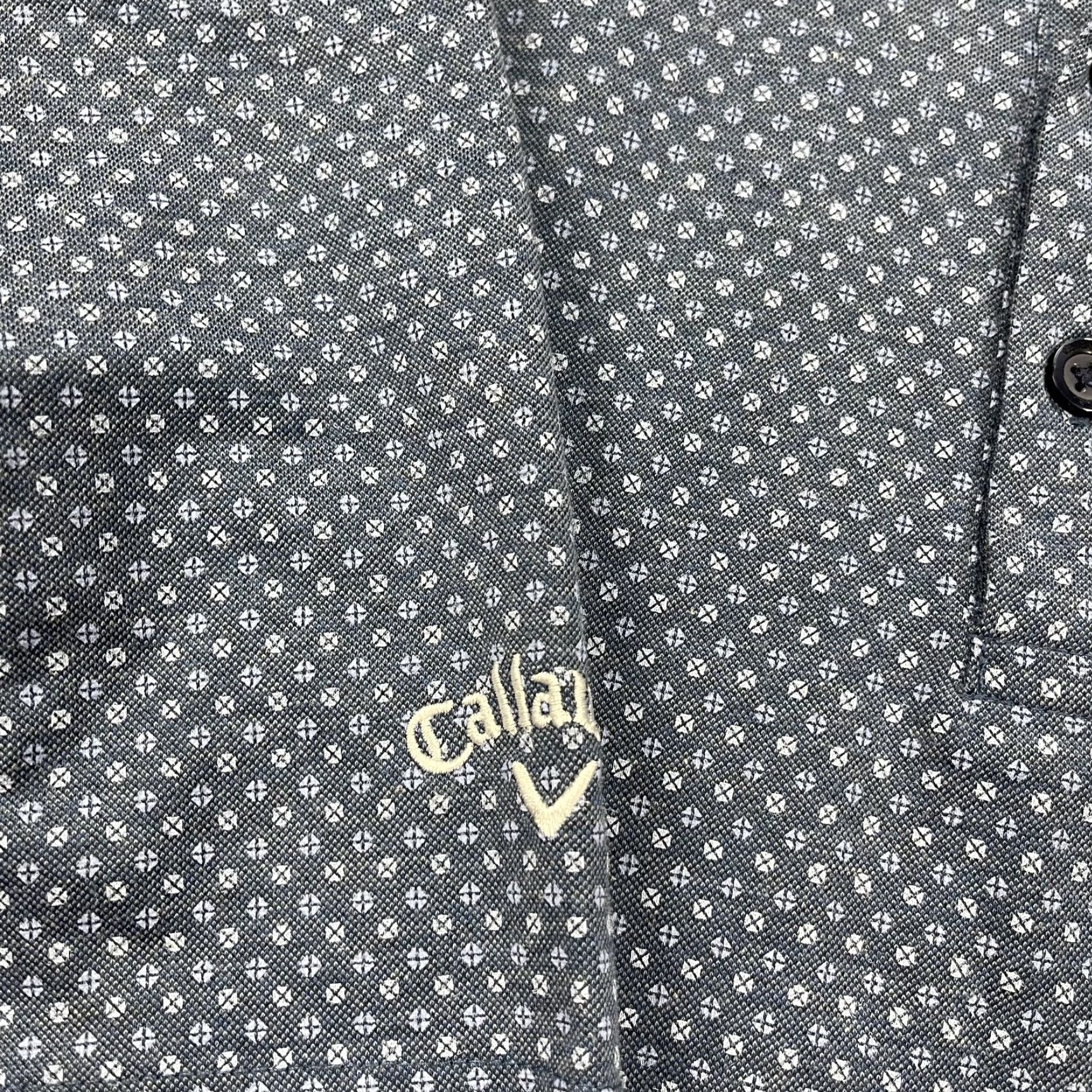 Callaway Callaway Bear Golf Polo Shirt Mens Large Blue Logo Embroidered Opti Dri Casual Activewear Polo Size US L / EU 52-54 / 3 - 4 Thumbnail