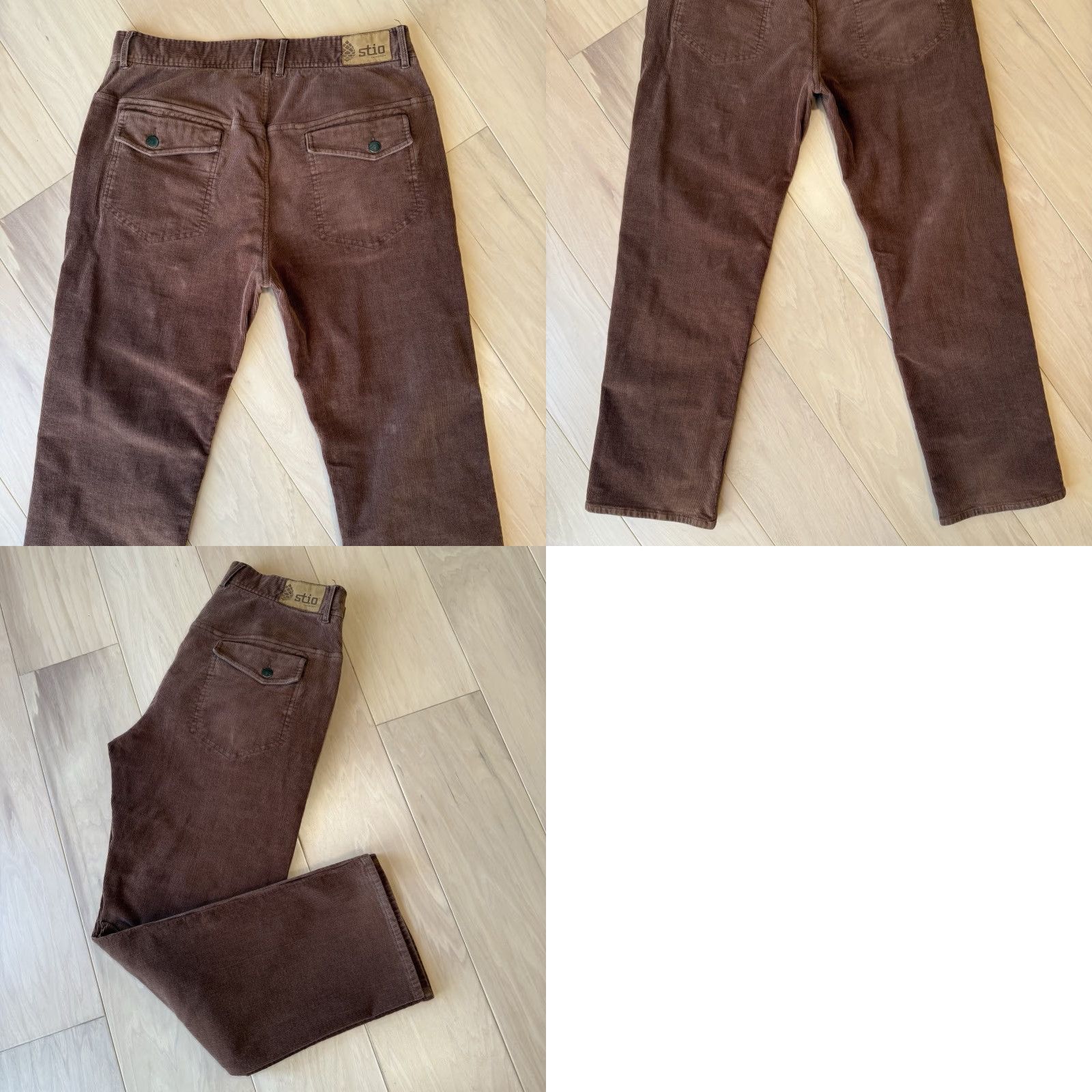 Vintage Stio Rivet Corduroy Pants 36 Brown Casual Straight Leg Men Regular 36 Khakis Corduroy Logo Vintage? No (avoid). Size US 36 / EU 52 - 8 Thumbnail