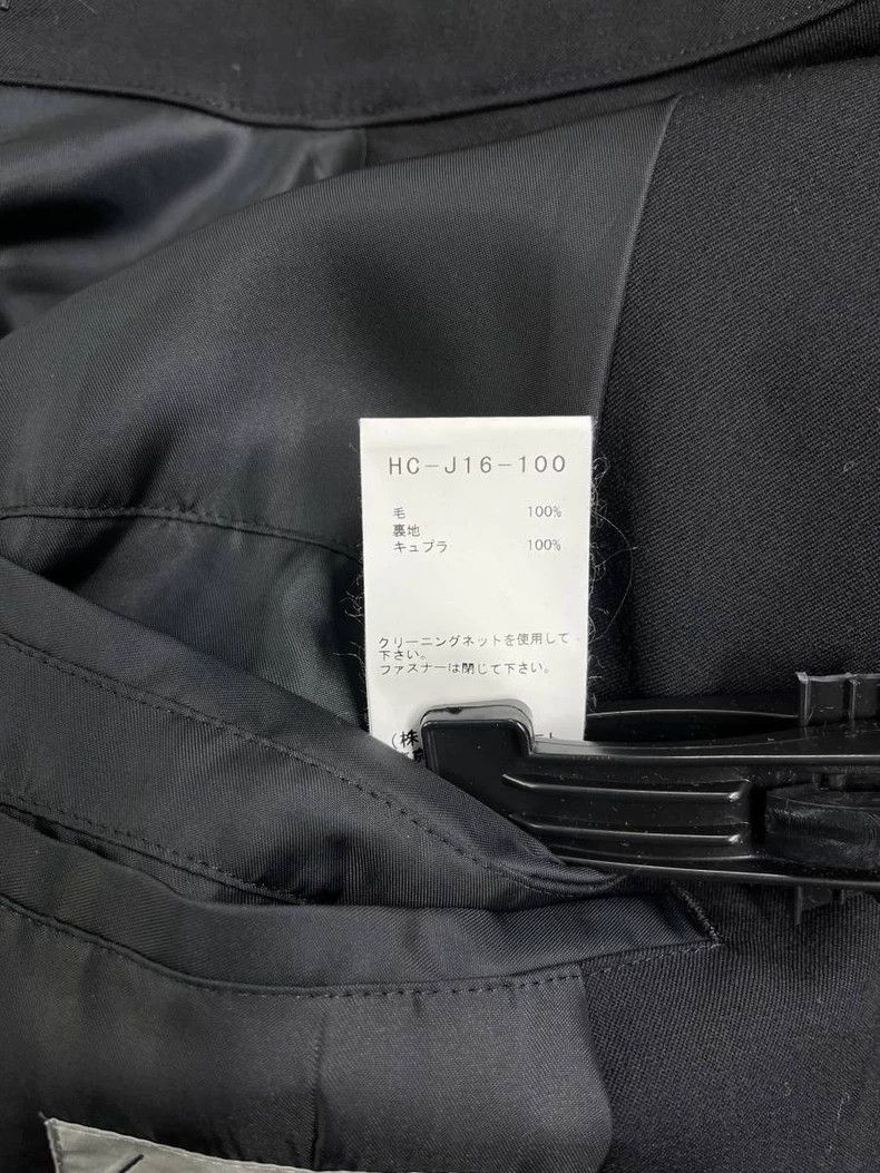 Yohji Yamamoto Yohji Yamamoto black coat Size US L / EU 52-54 / 3 - 7 Thumbnail
