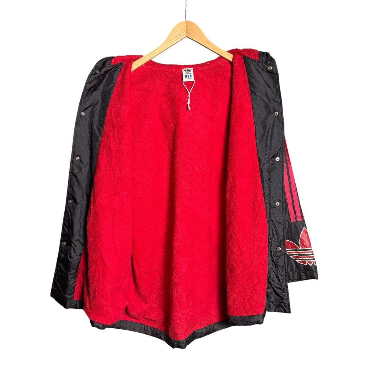 Adidas Vintage 90s Adidas Big Logo Hoodie Jacket Coat / Japan Size US M / EU 48-50 / 2 - 3 Thumbnail