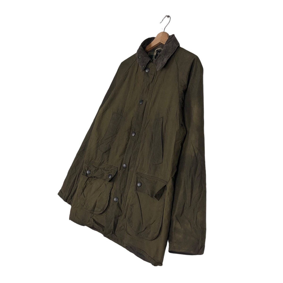 Barbour 📌Hunting Jacket Wax Barbour Blanket Tartan Multi Pocket Size US M / EU 48-50 / 2 - 3 Thumbnail