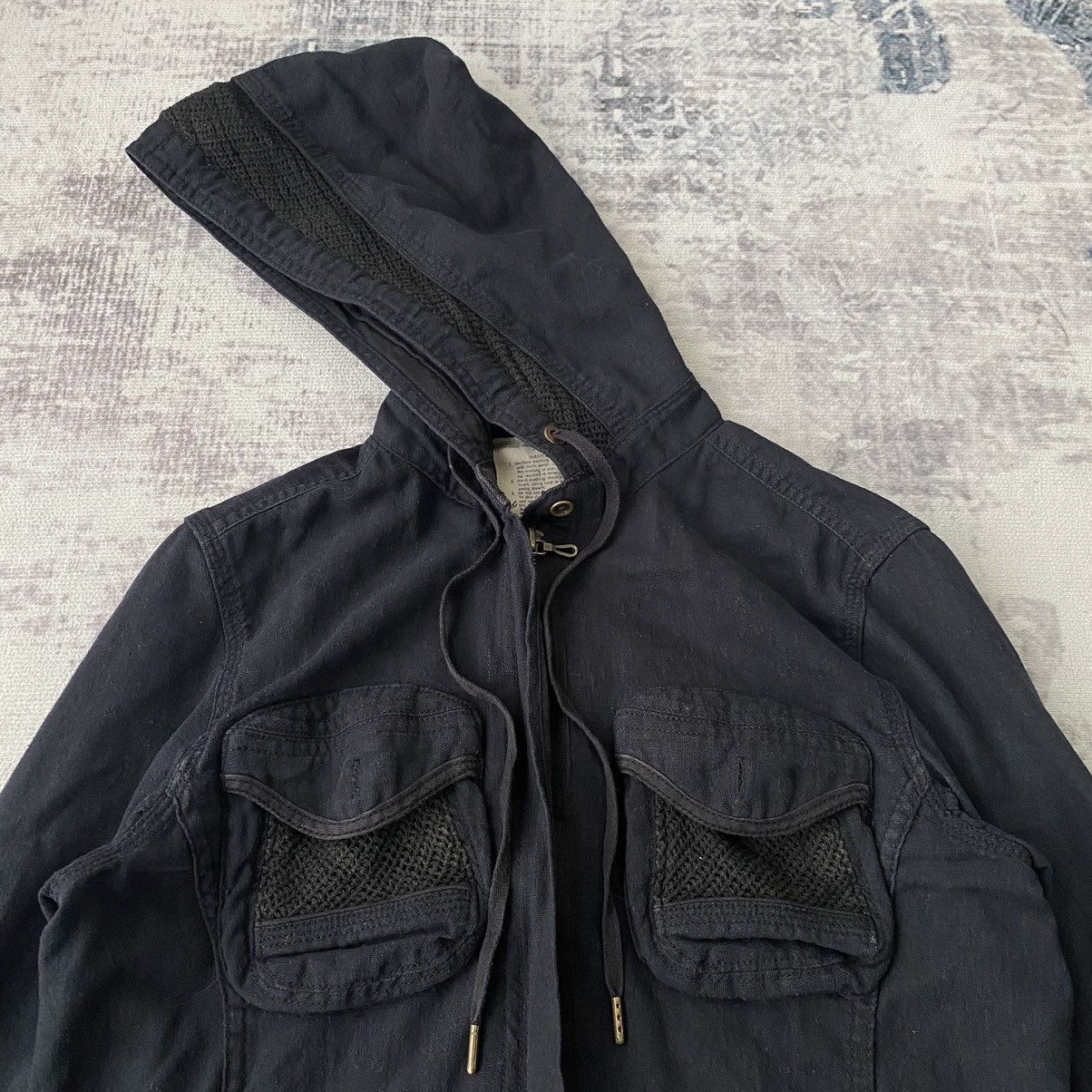 If Six Was Nine × Japanese Brand × Le Grande Bleu (L.G.B.) GOA Two Pocket Shirt Zipper Hoodie Size US S / EU 44-46 / 1 - 7 Thumbnail