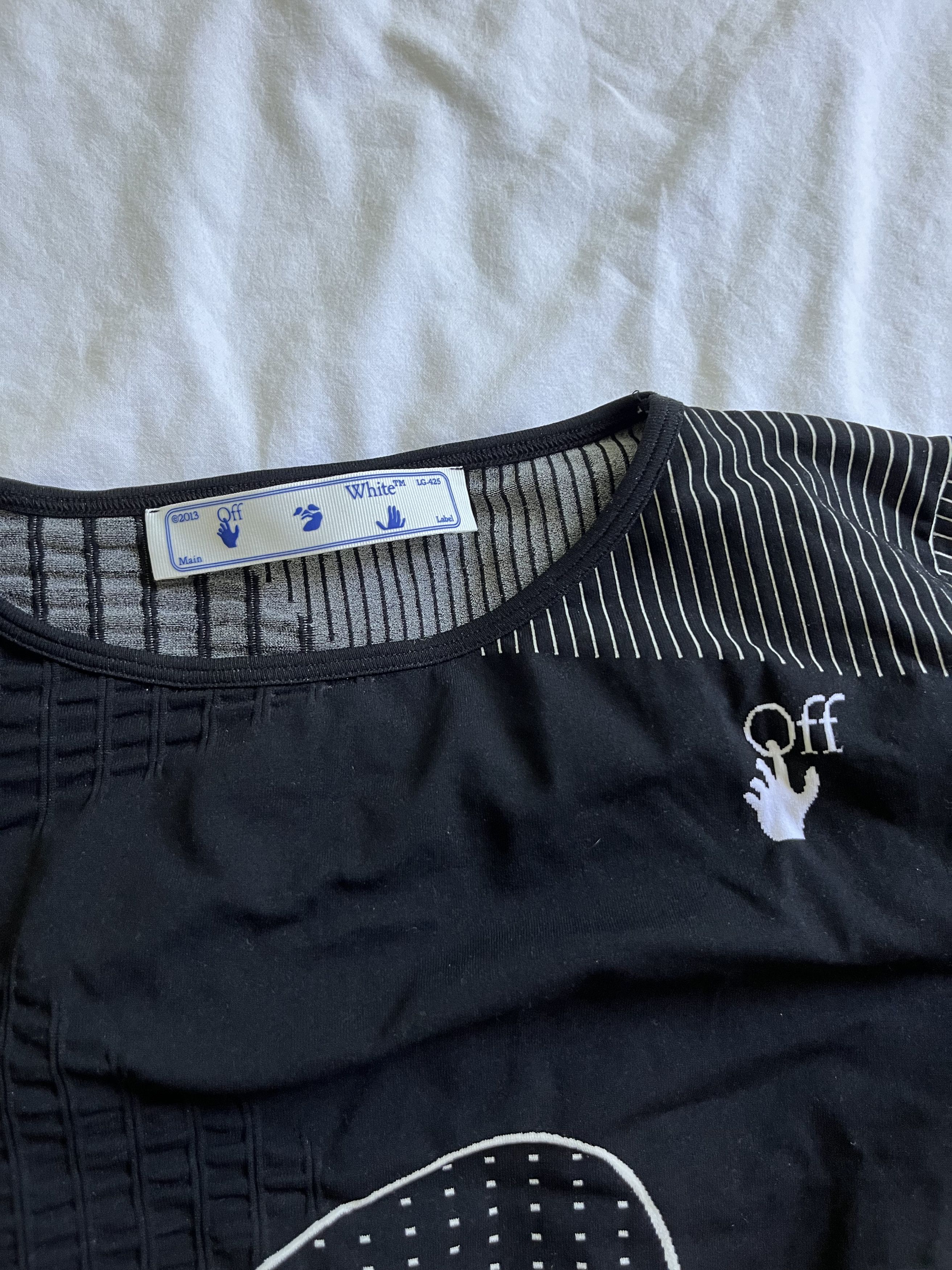 Off-White Off-White Workout long sleeve top Size L / US 10 / IT 46 - 2 Thumbnail