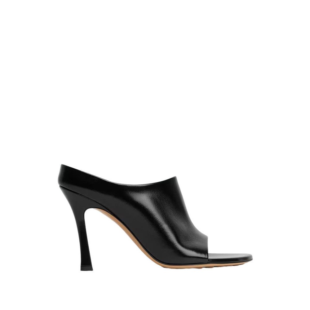 BOTTEGA VENETA Rana $1100 Black 90mm Mules New & Authentic (