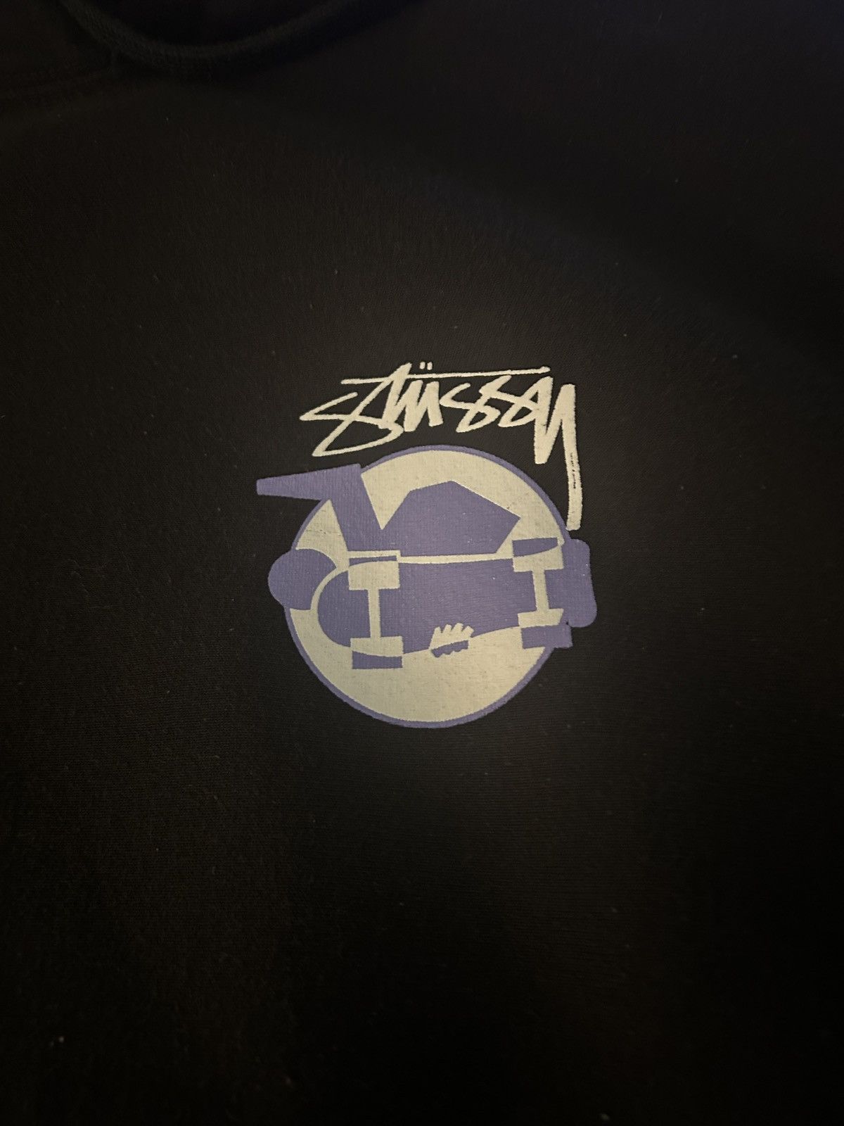 Stussy Stussy Skateman Hoodie ‘Black’ Size US S / EU 44-46 / 1 - 3 Thumbnail